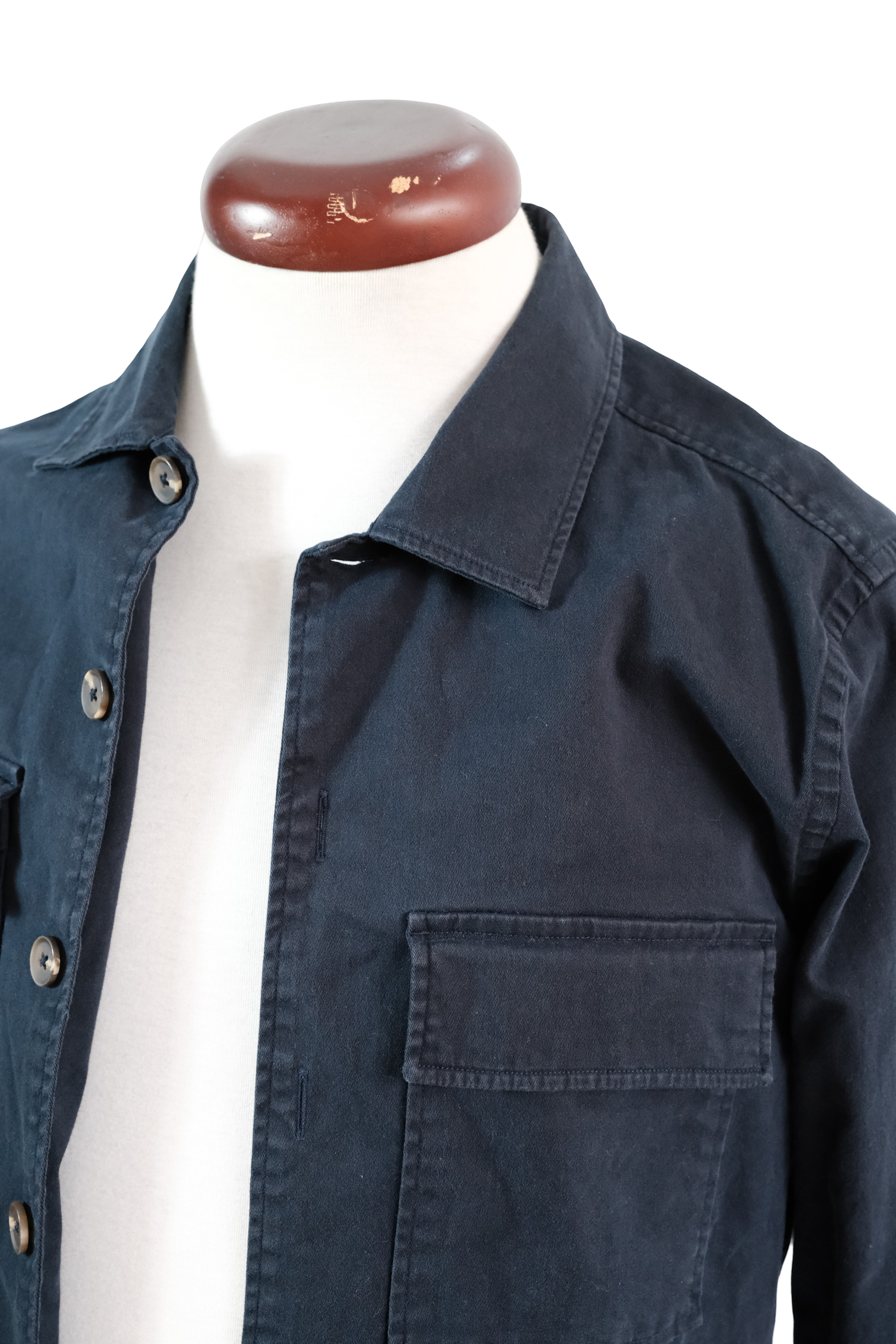 CHAQUETA AZUL IMPERMEABLE RIZO & SORRENTO TALLA L