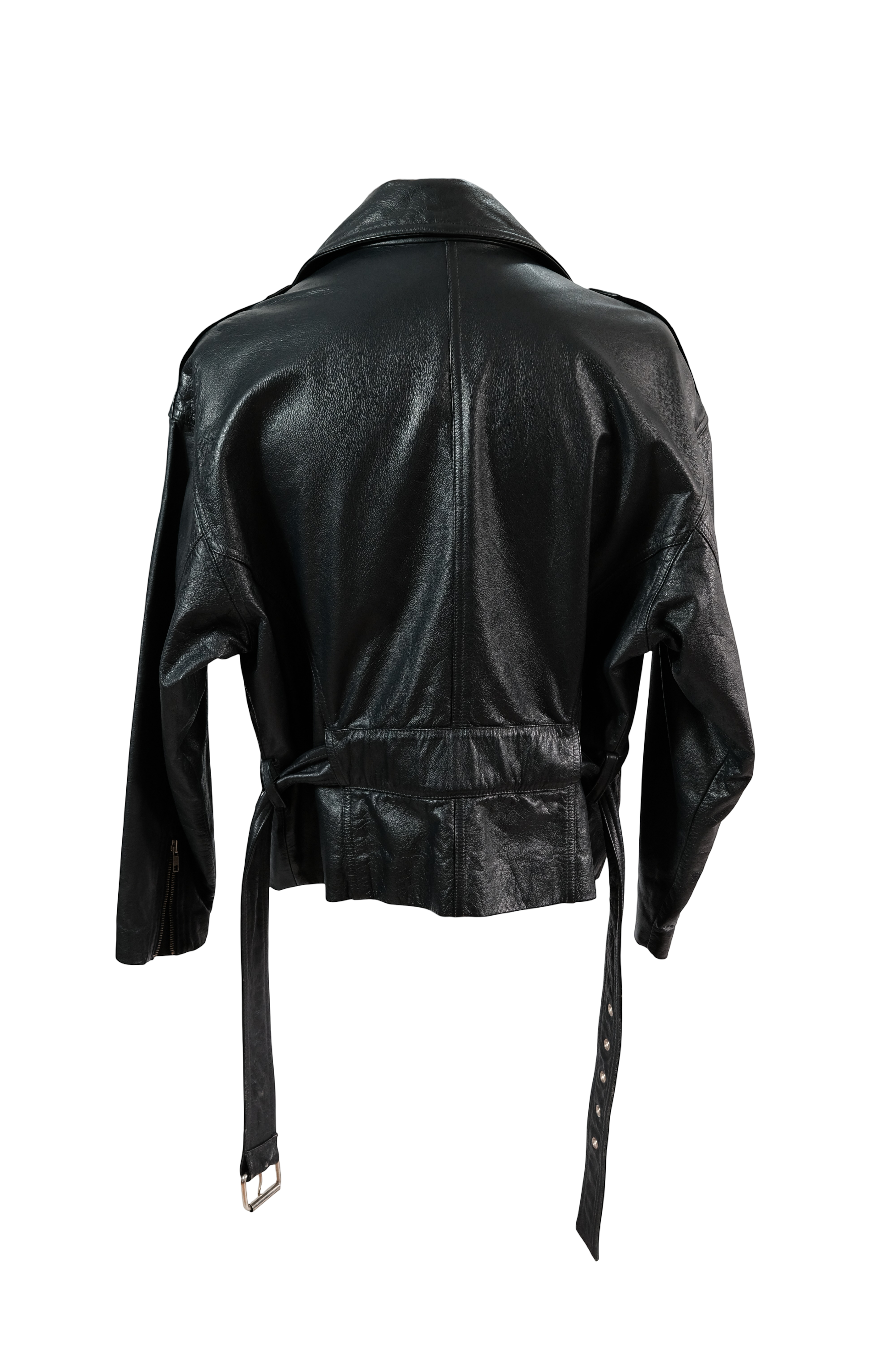 CHAQUETA AZUL OSCURO CUERO LIZSPORT TALLA M