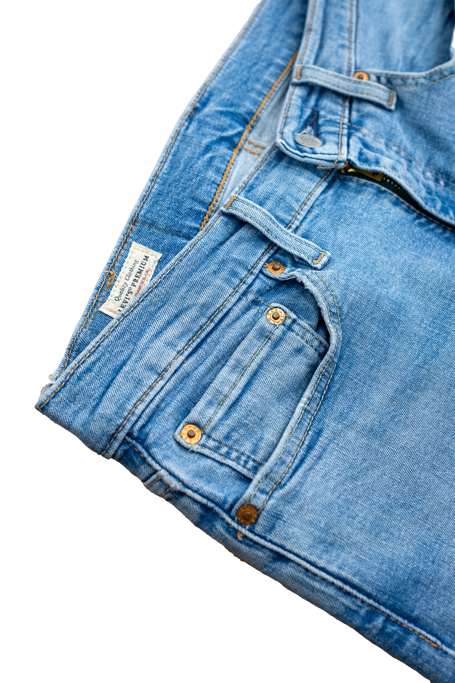Jean Levi's Skinny Azul