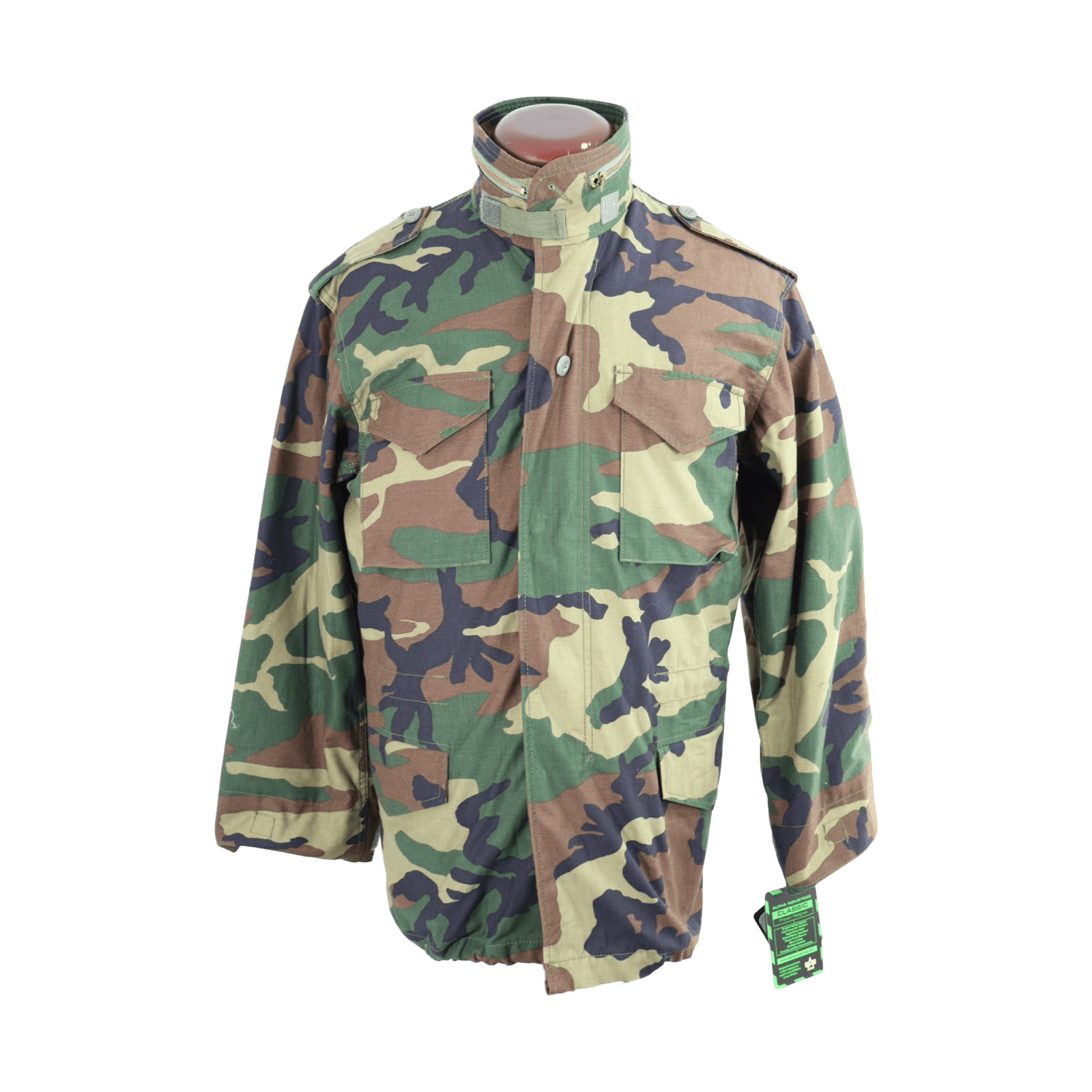 Chaqueta Militar Verde Talla S