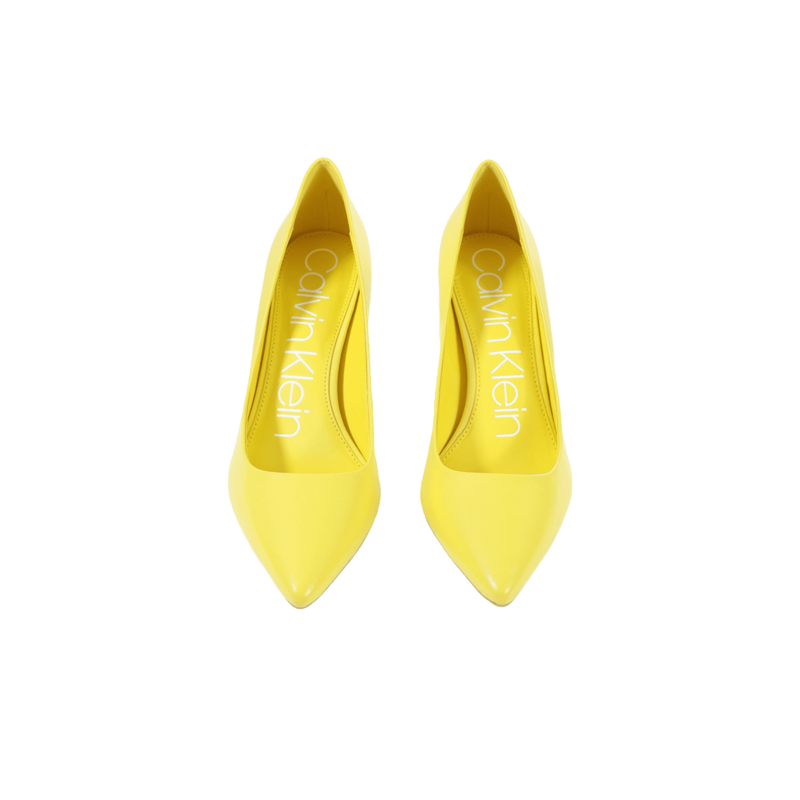 Tacones Amarillos Talla 7.5