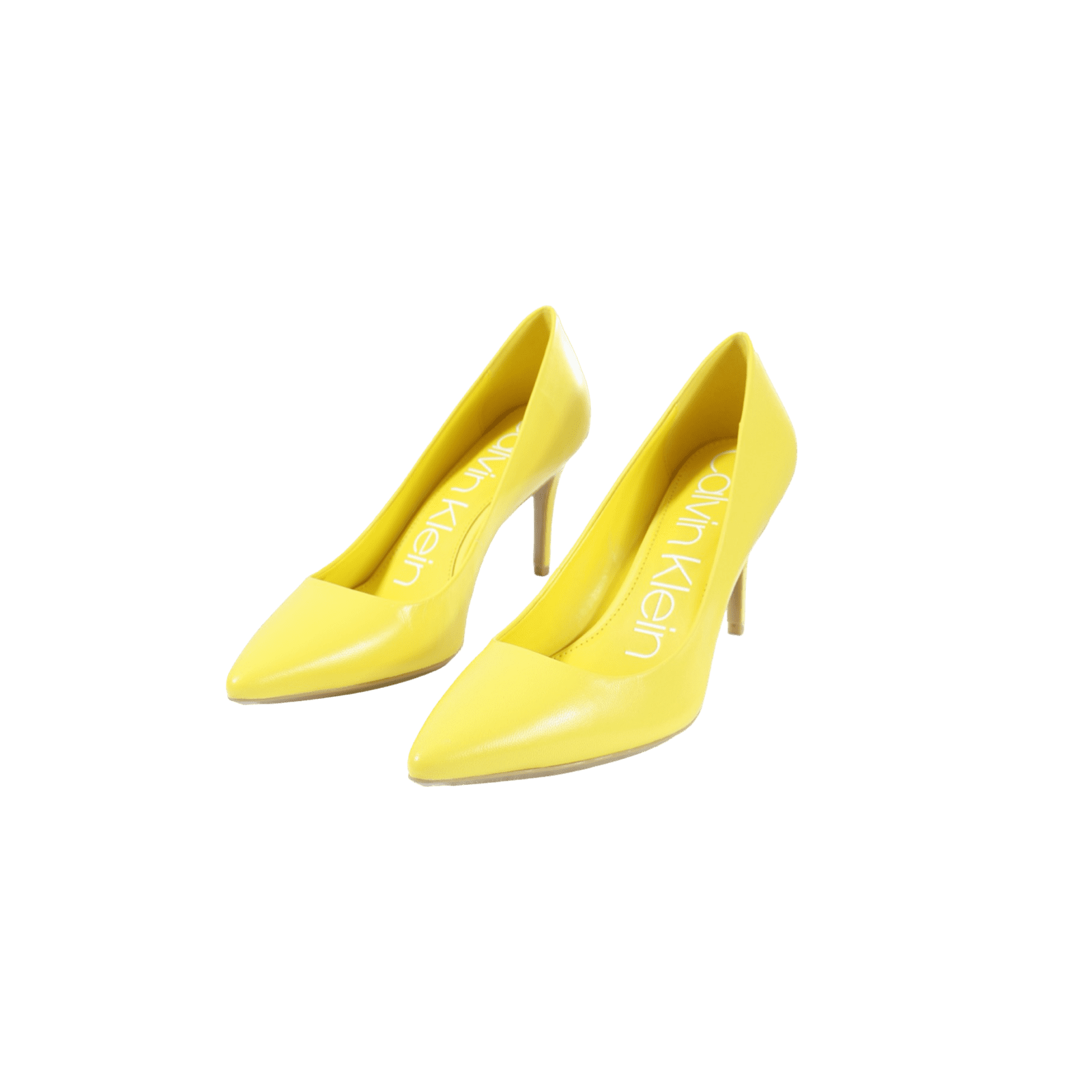 Tacones Amarillos Talla 7.5