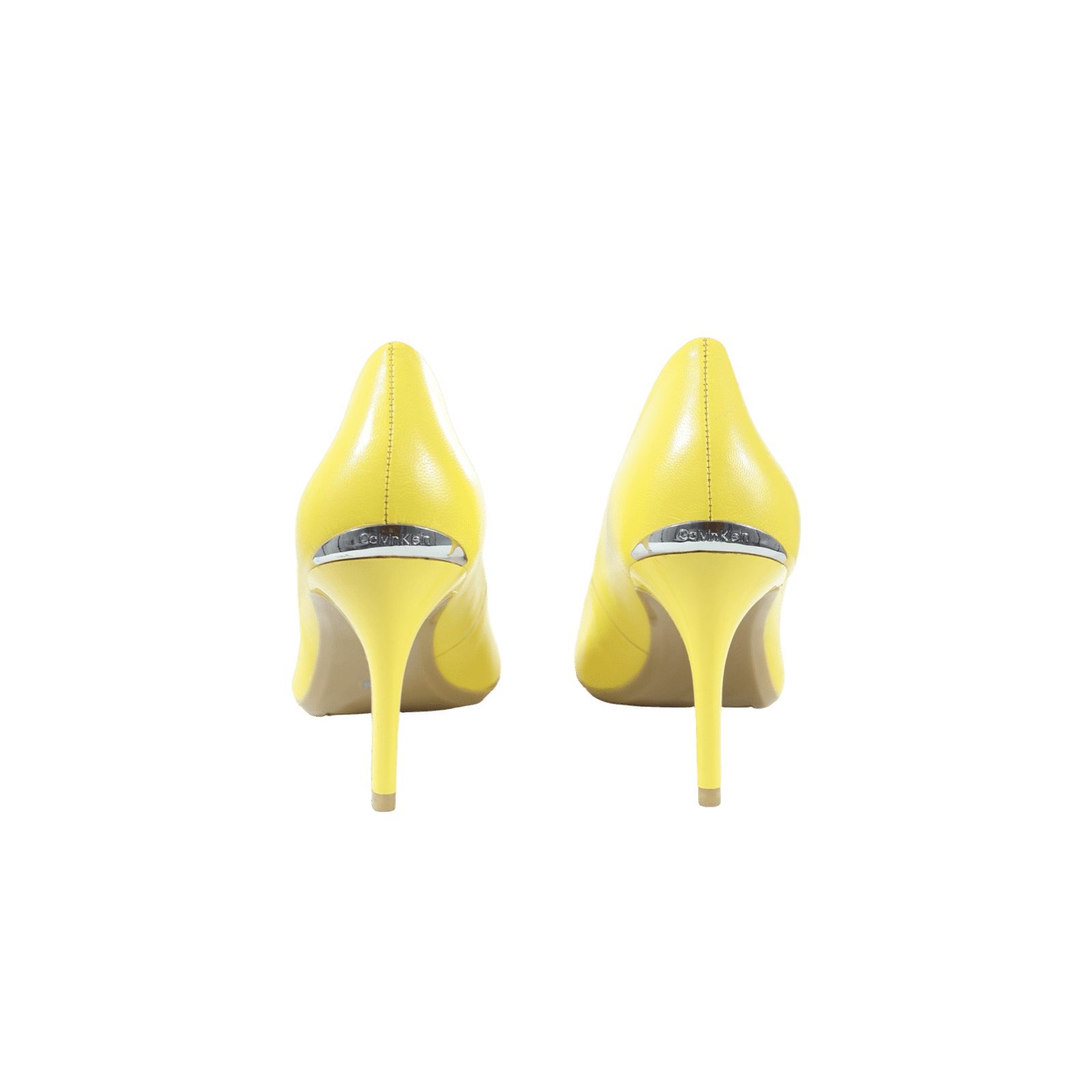 Tacones Amarillos Talla 7.5