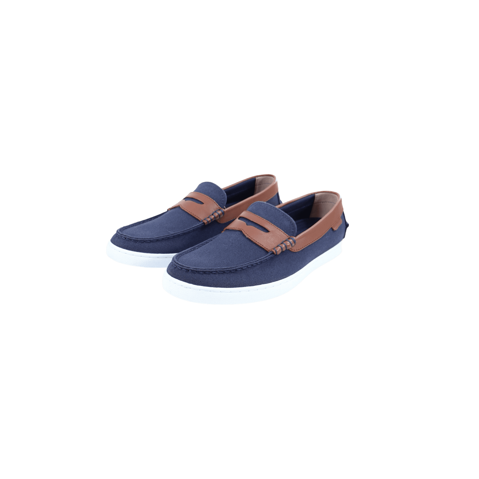 Mocasines Azul Oscuro Talla 9