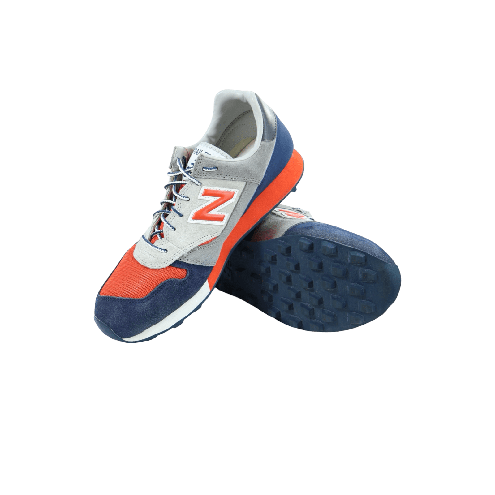 Tenis Naranja Gris