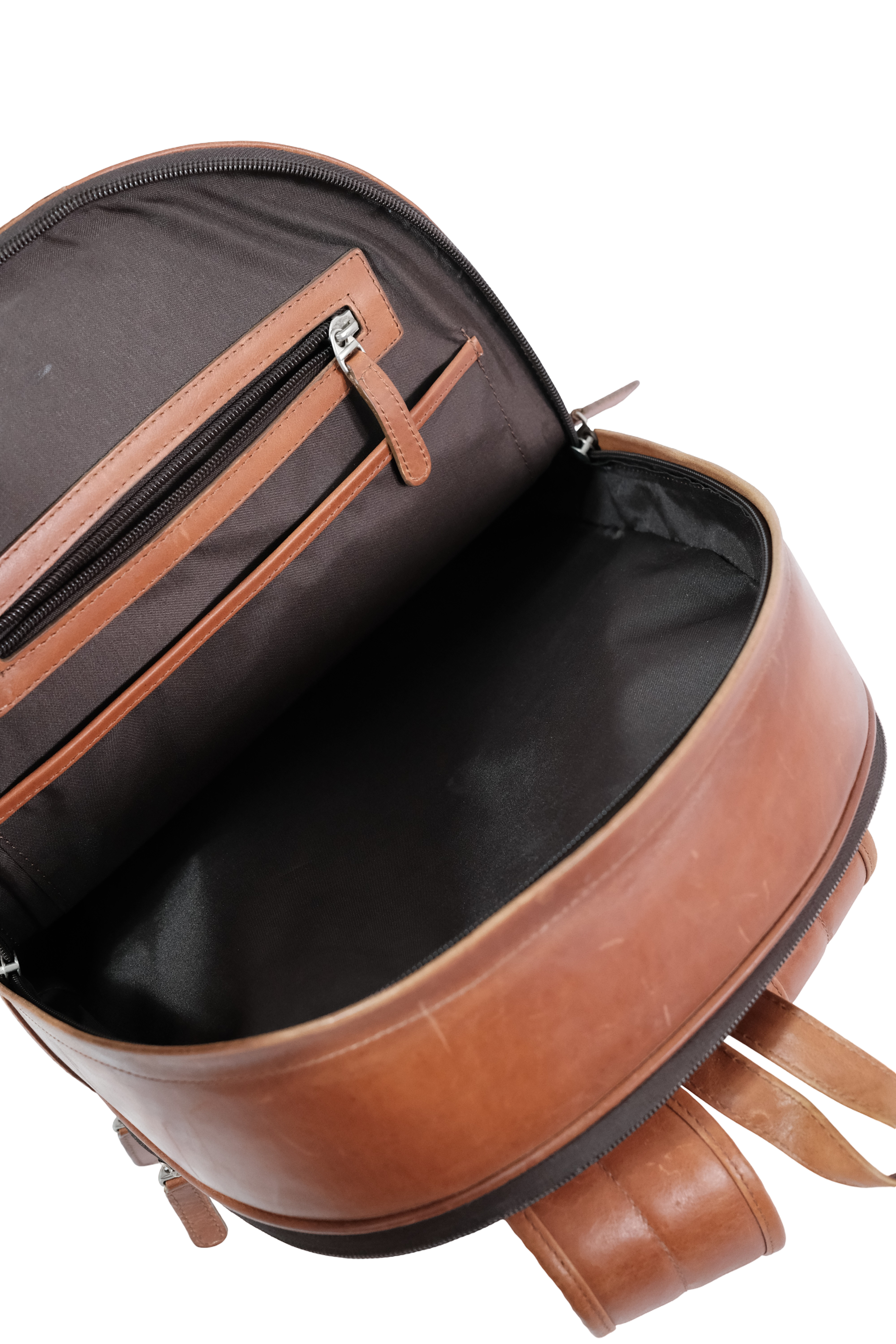 Morral Vintage De Cuero Velez