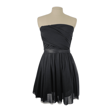 Vestido Estraple Negro Talla M