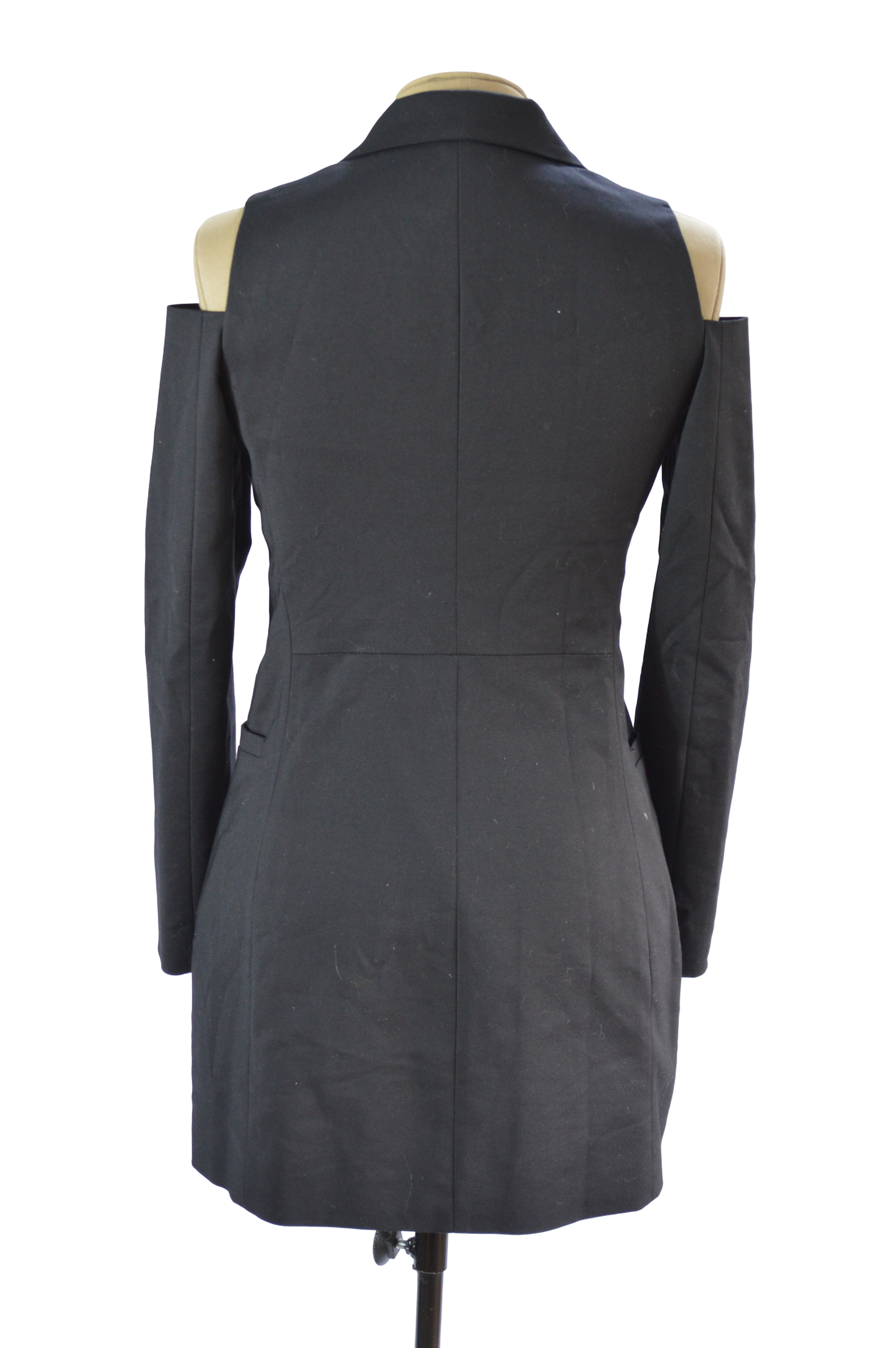 Blazer Negro Hombros Descubiertos