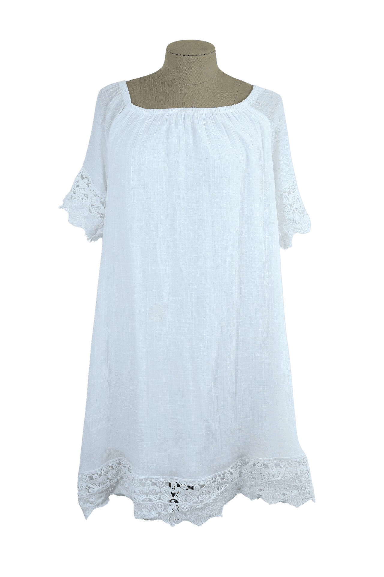 Vestido Blanco Talla L