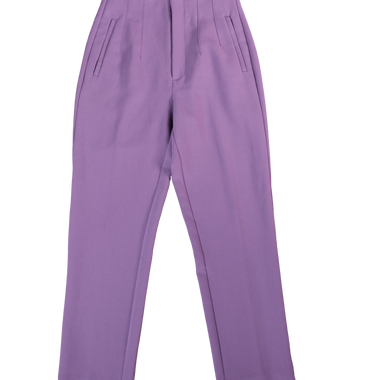 Pantalón Formal Morado Pinzas