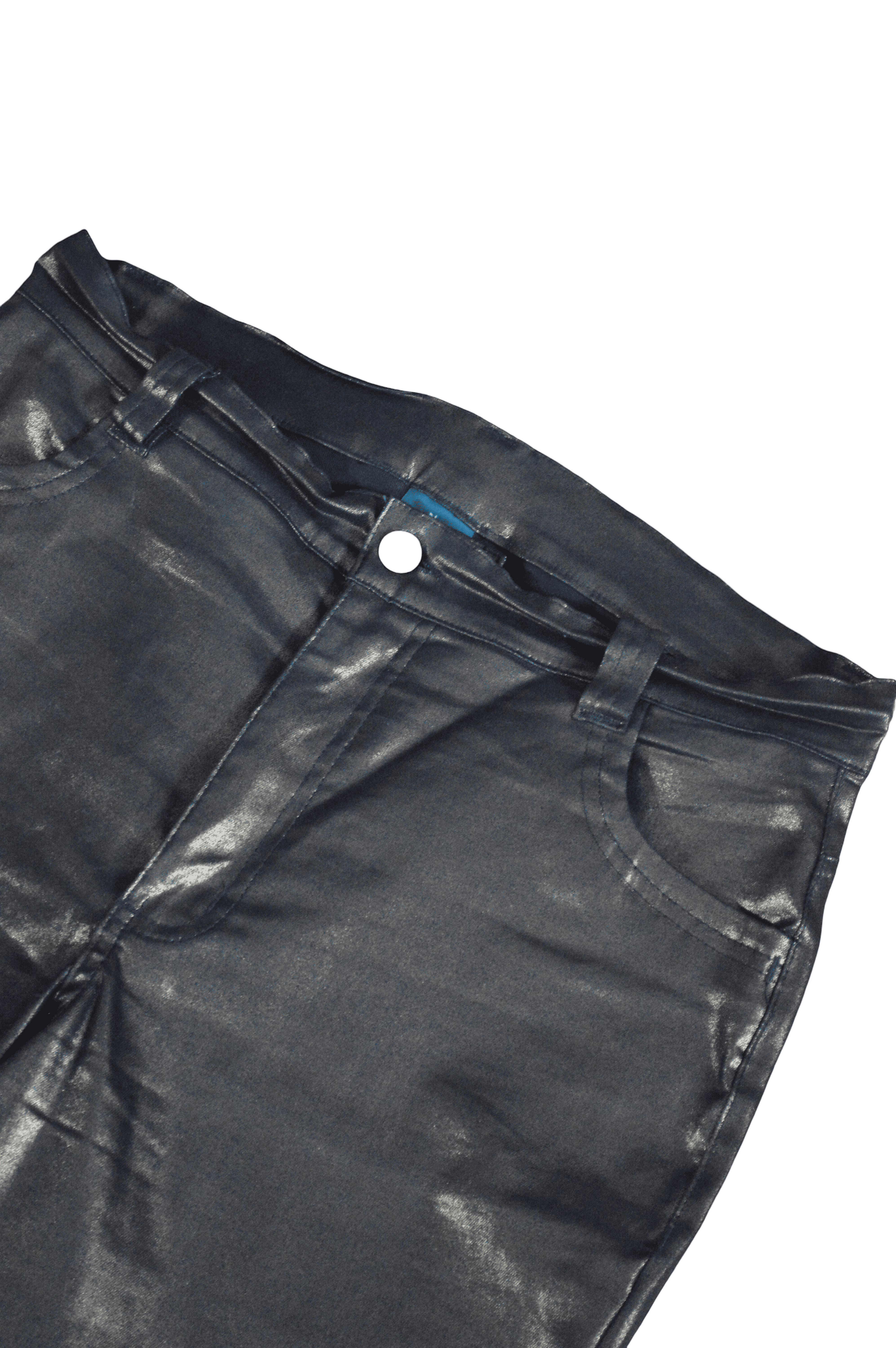 Pantalón Metalizado Plateado