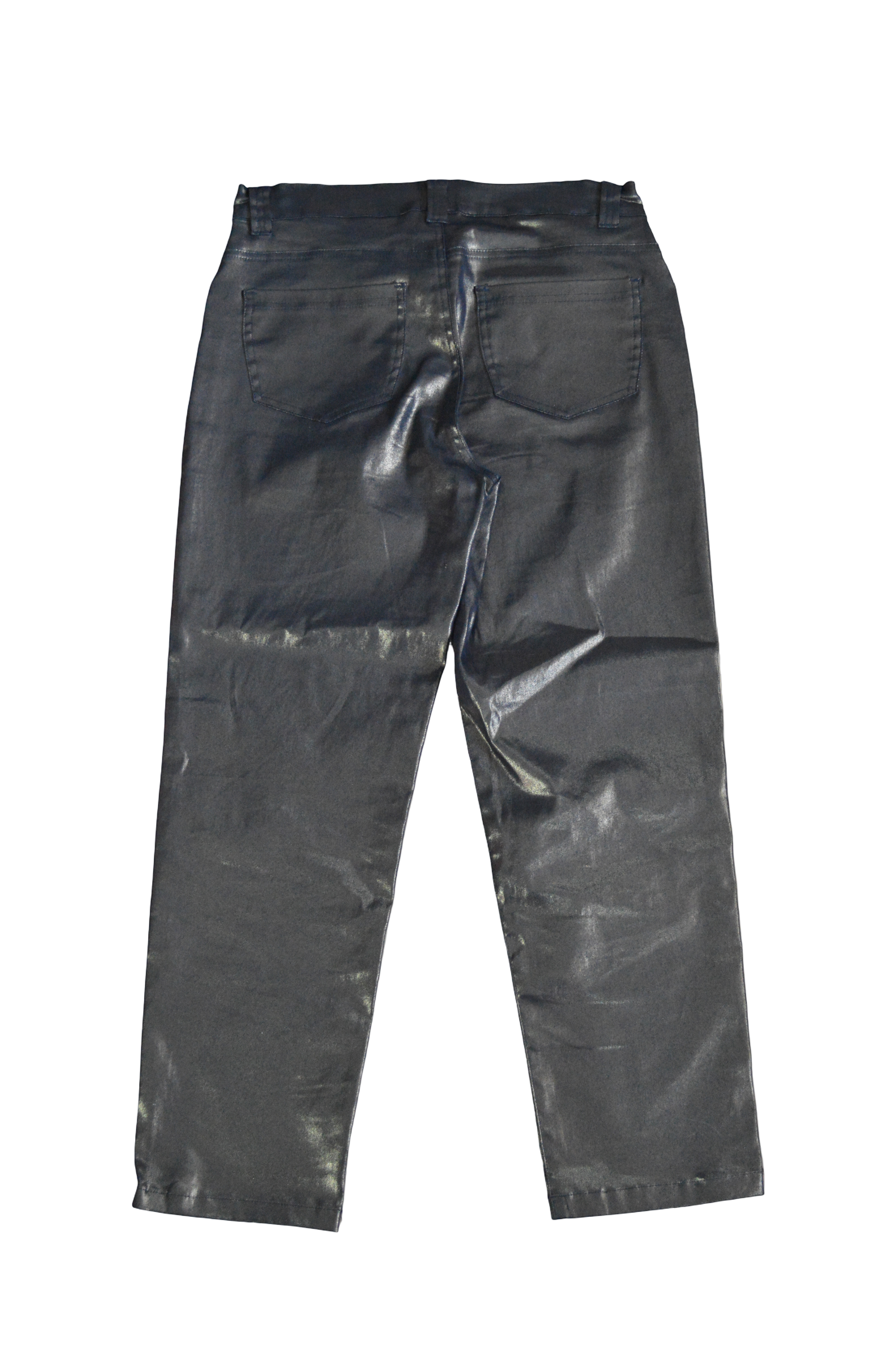 Pantalón Metalizado Plateado