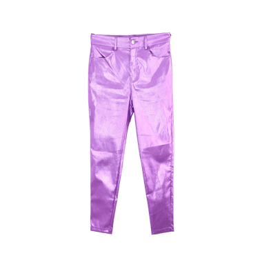 Pantalón Brilante Fucsia Talla 8