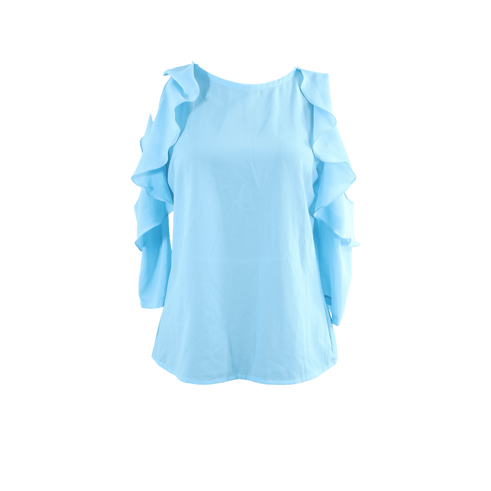 Blusa Azul Claro Talla M