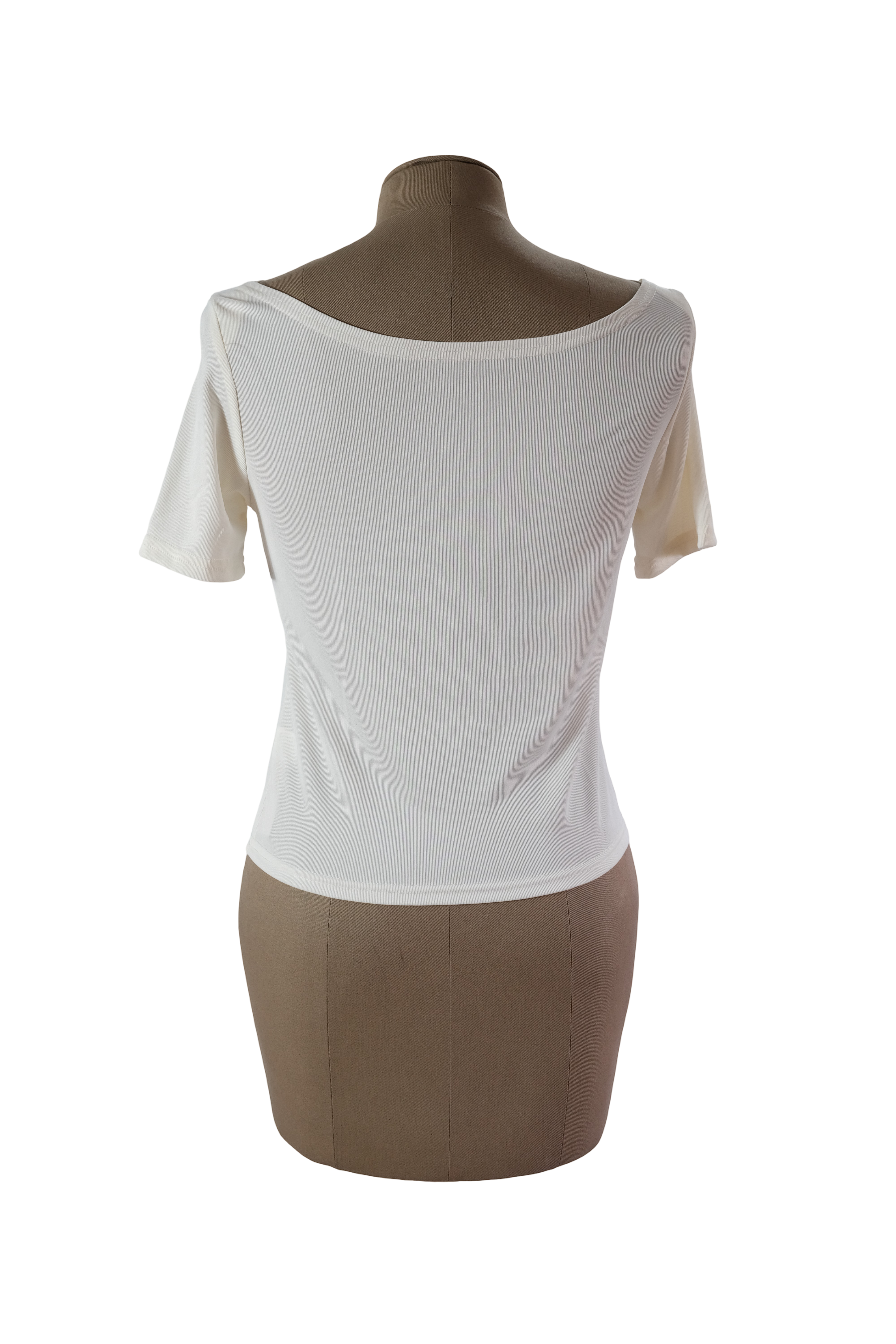 Blusa Beige Licrada Talla XL