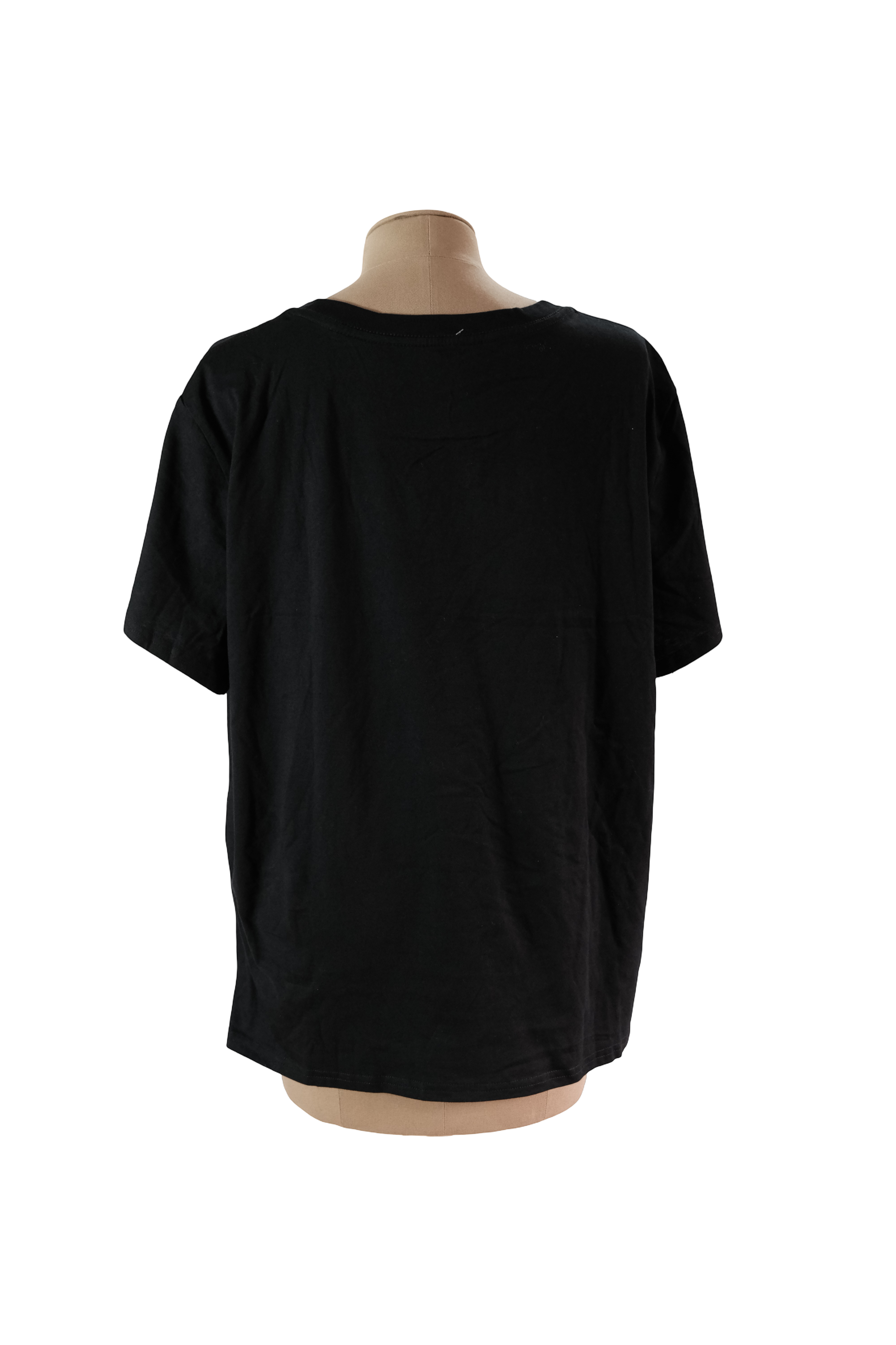 Camiseta Negra Merry Christmas Talla XXL
