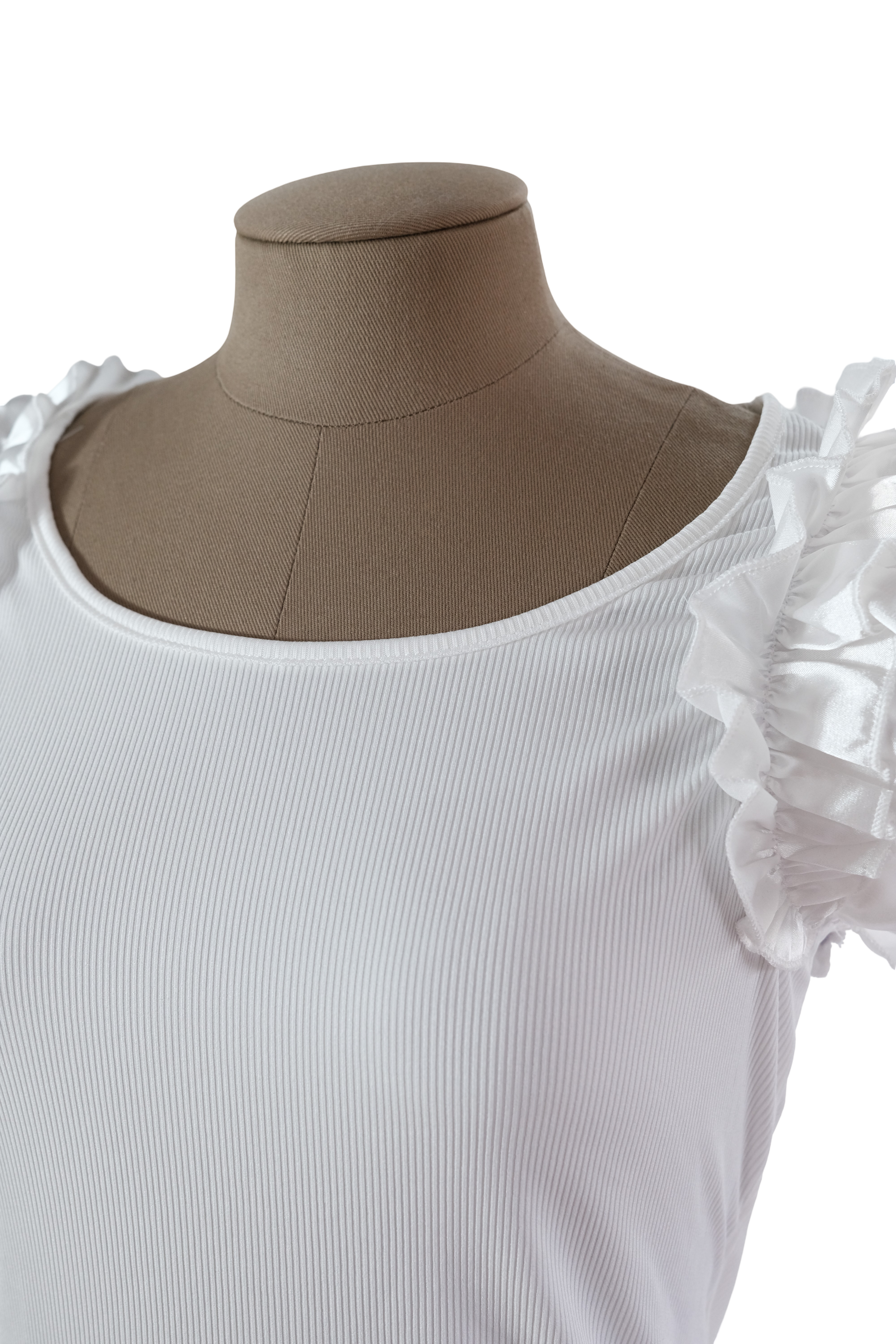 Blusa Sisa Satinada Blanca Animal Print Talla L