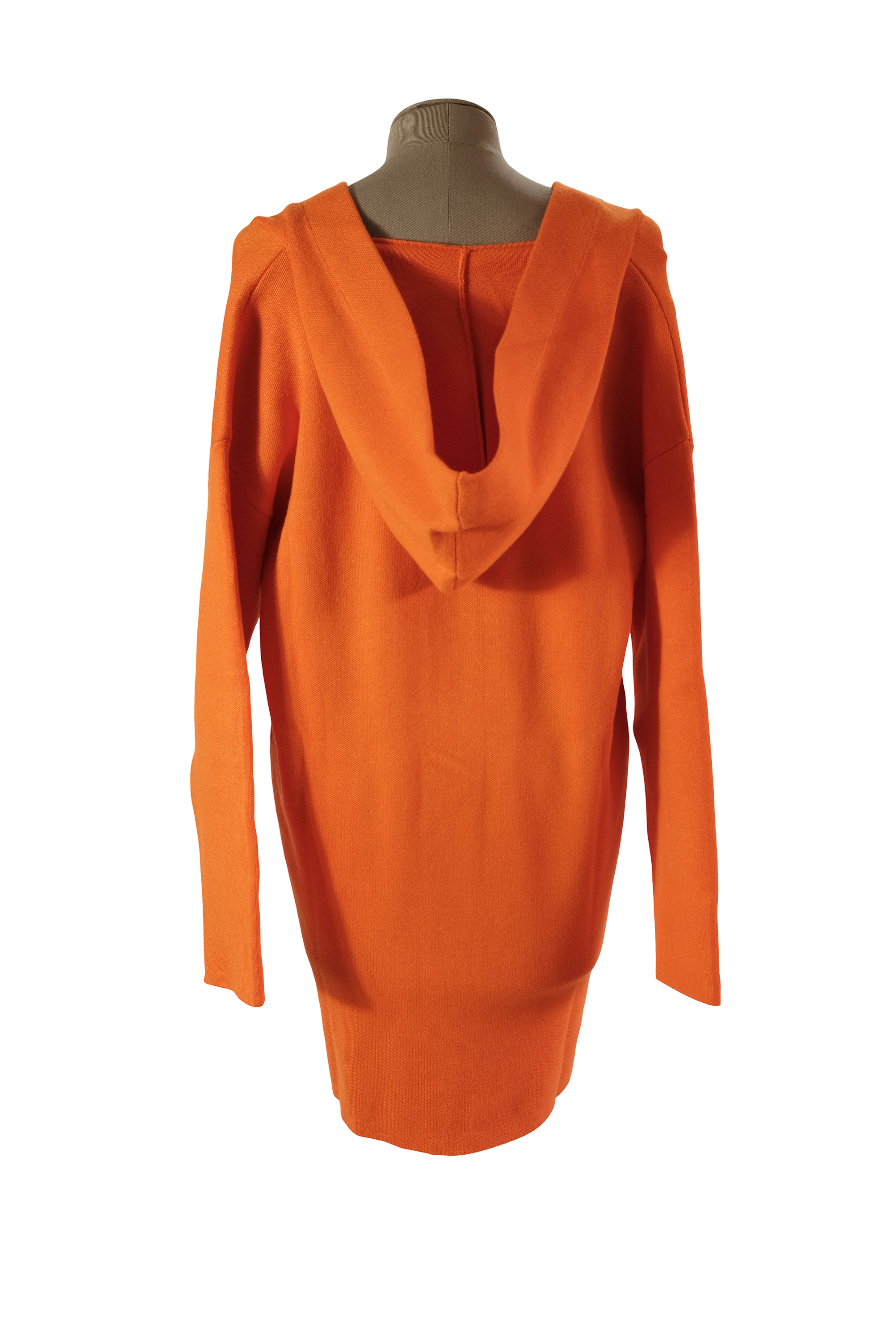 Cárdigan Largo Naranja Talla S