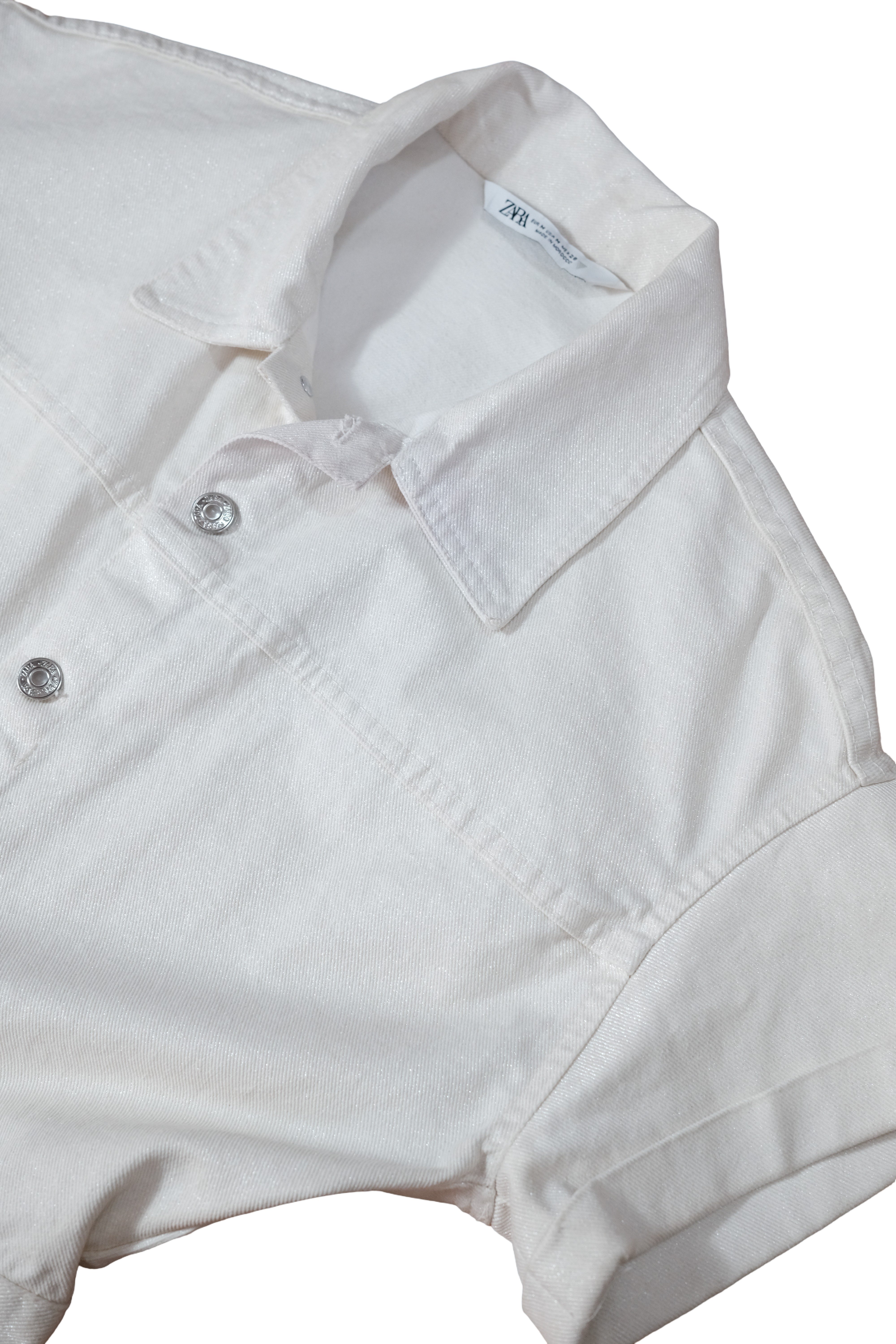 Enterizo Blanco Brillante Zara