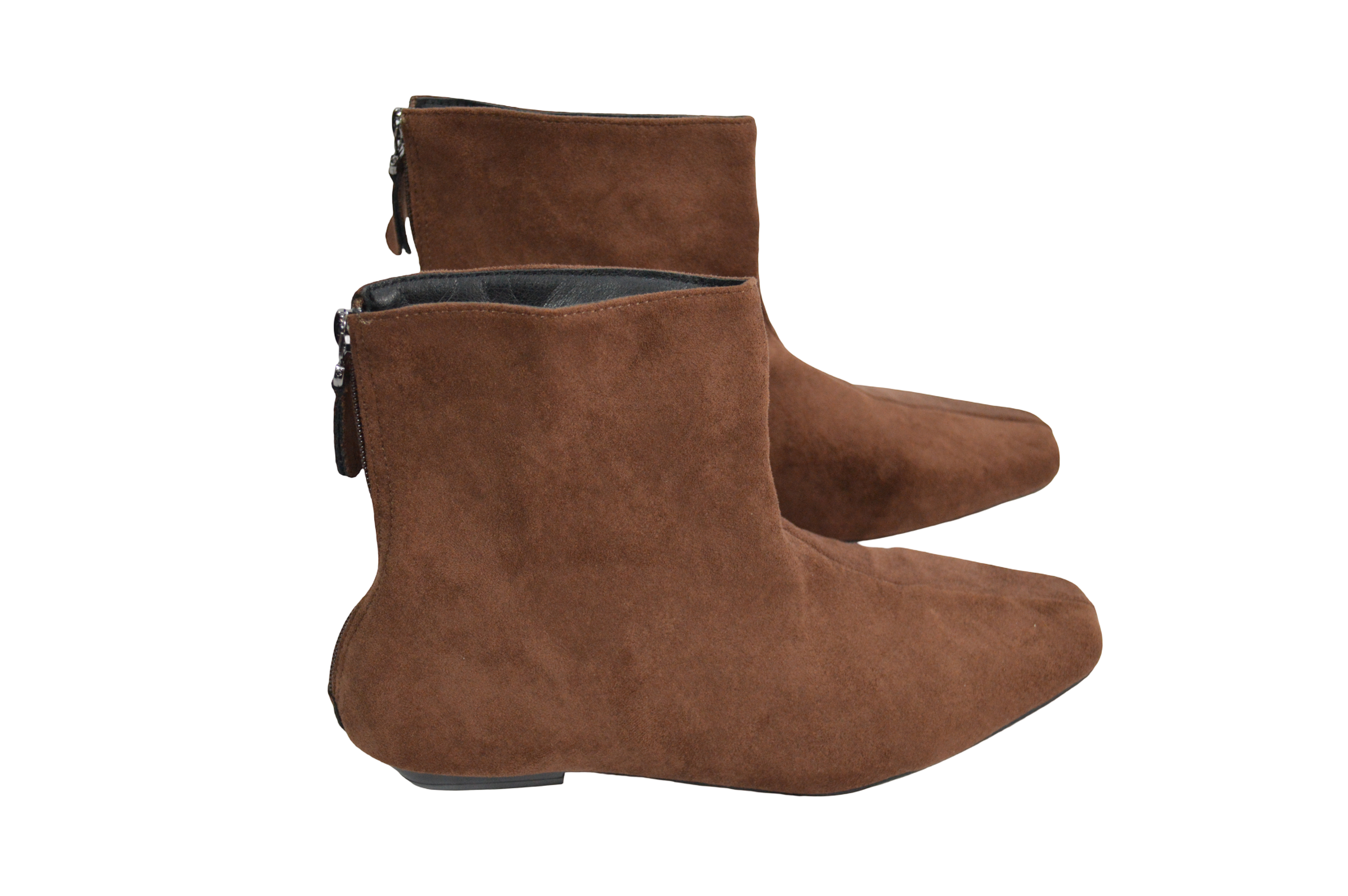 Botas Café Claro Planas