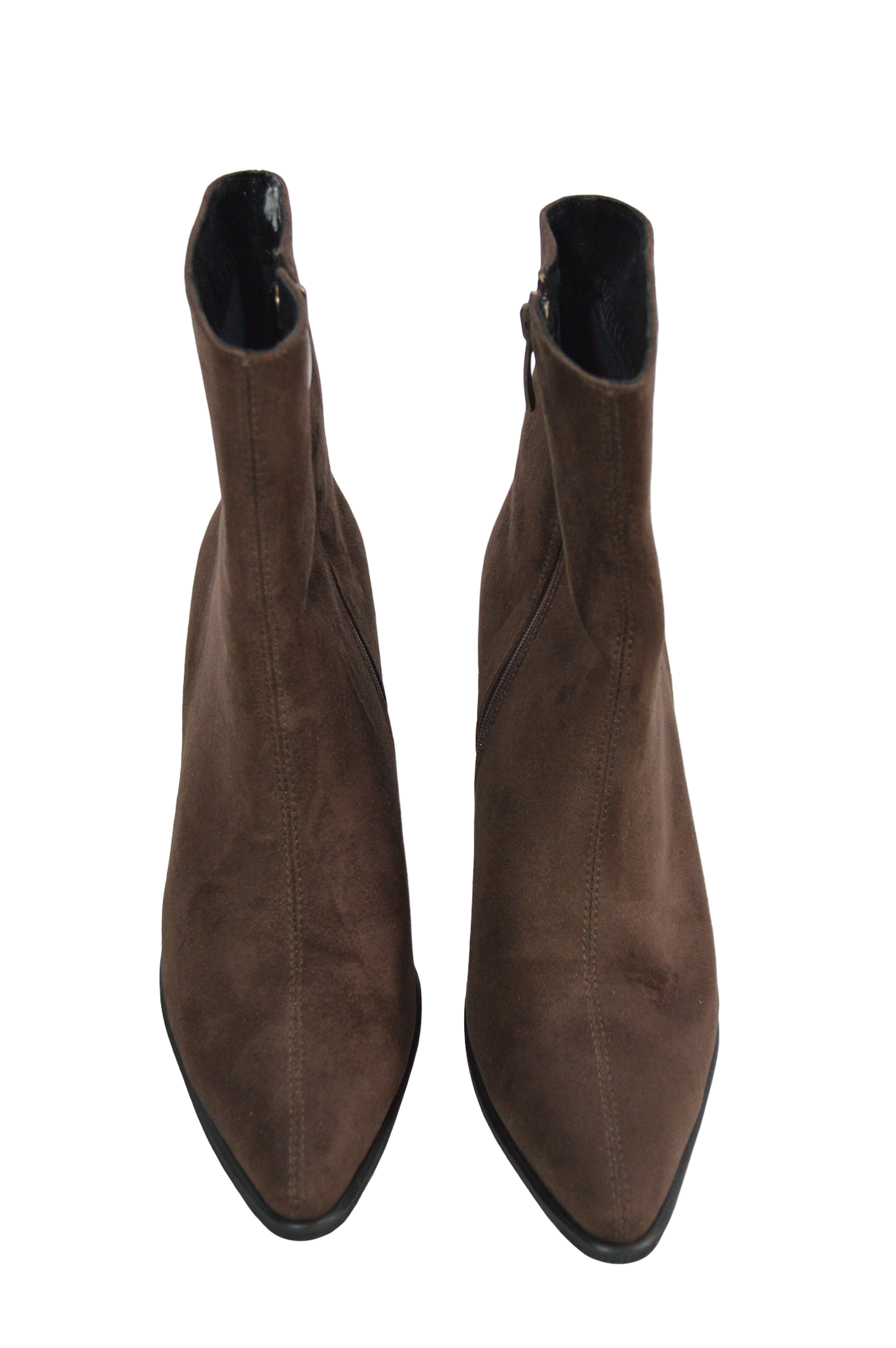 Botas Café Oscuro Tacón