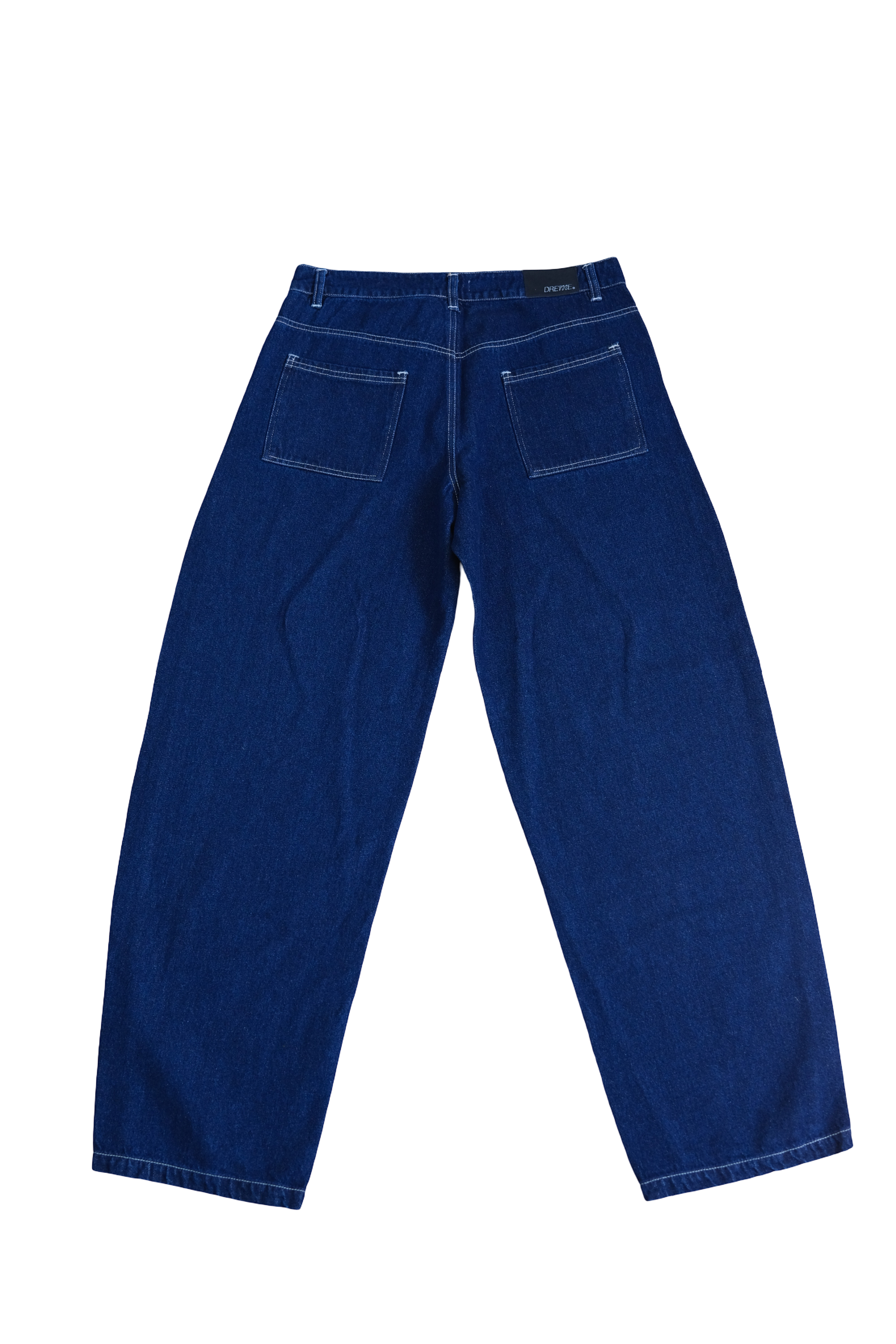 Jean Balloon Azul Oscuro