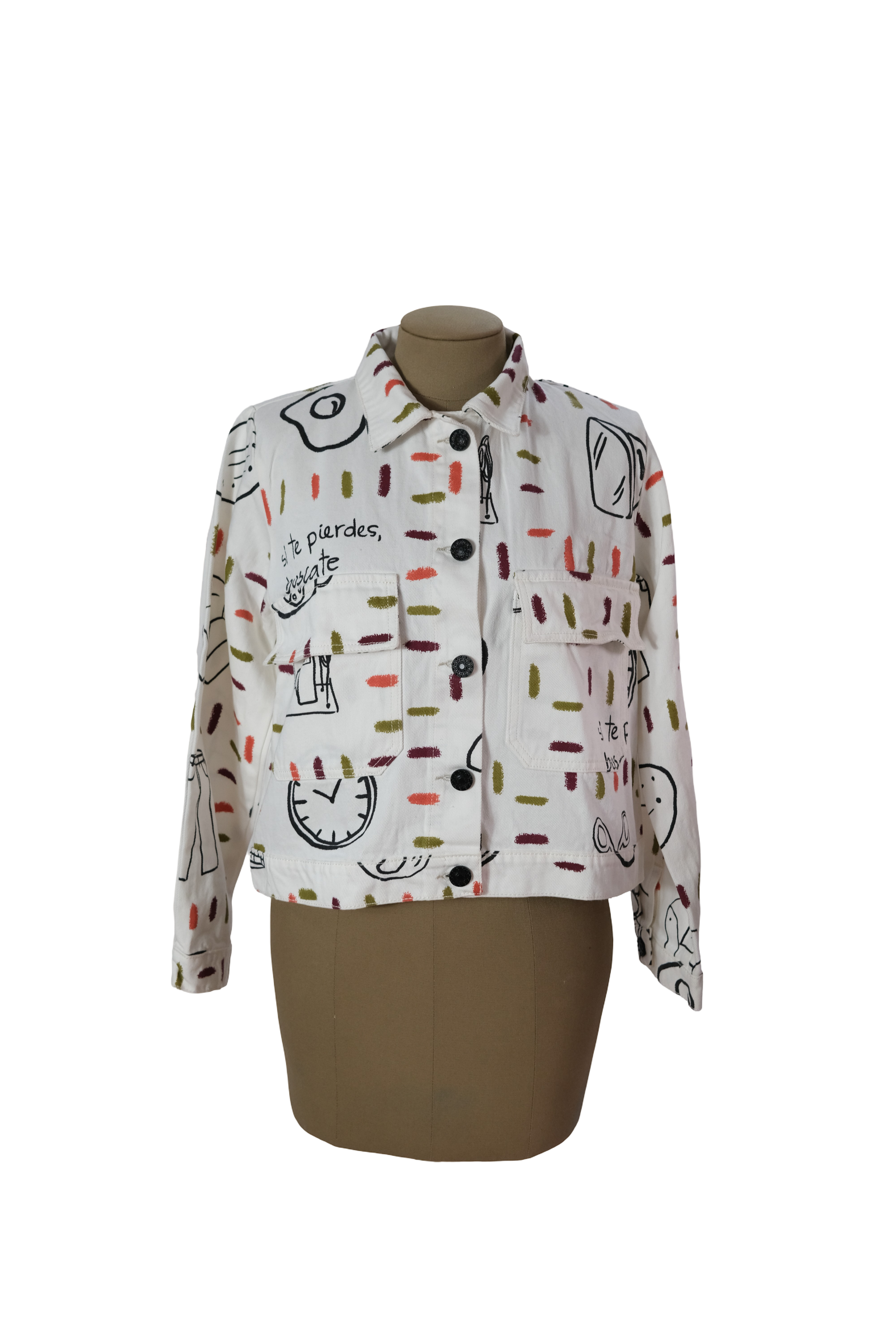 Chaqueta Casita Blanco