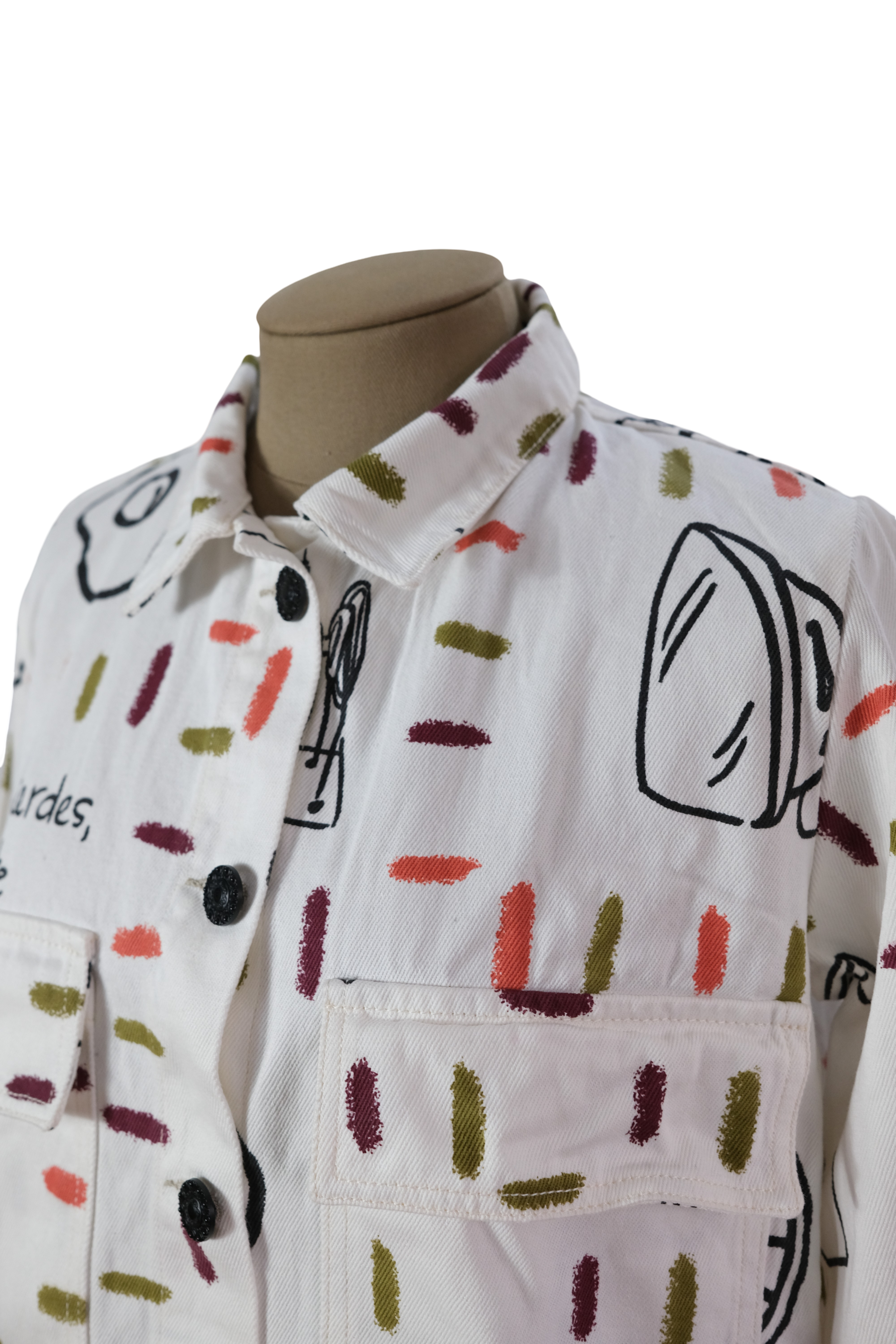 Chaqueta Casita Blanco