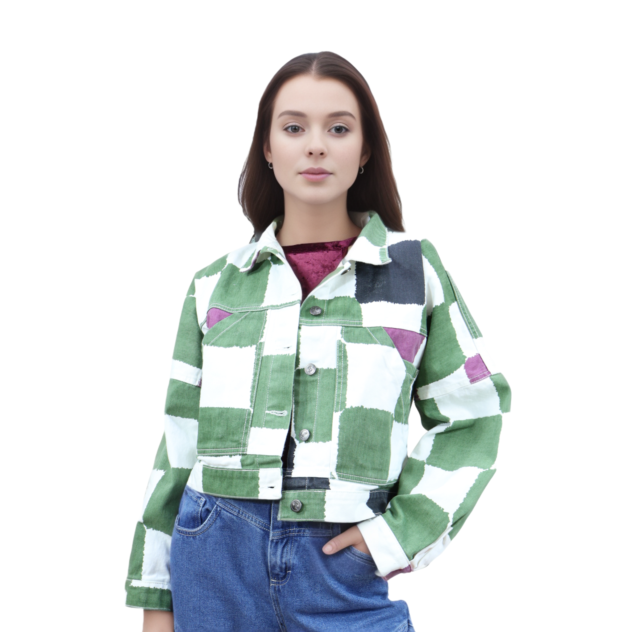 Chaqueta Funky Verde Talla