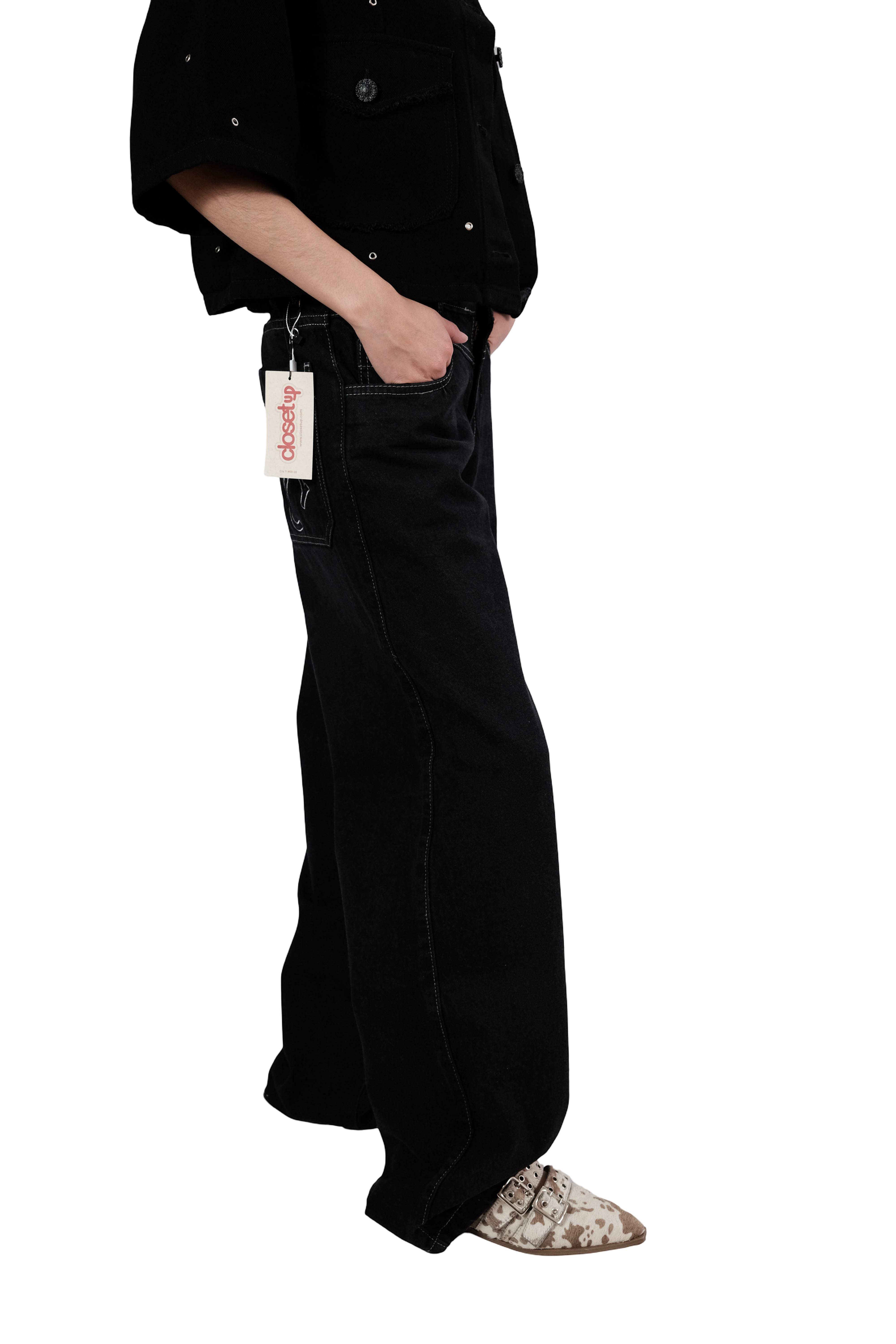 Jean Iconic Gris Oscuro