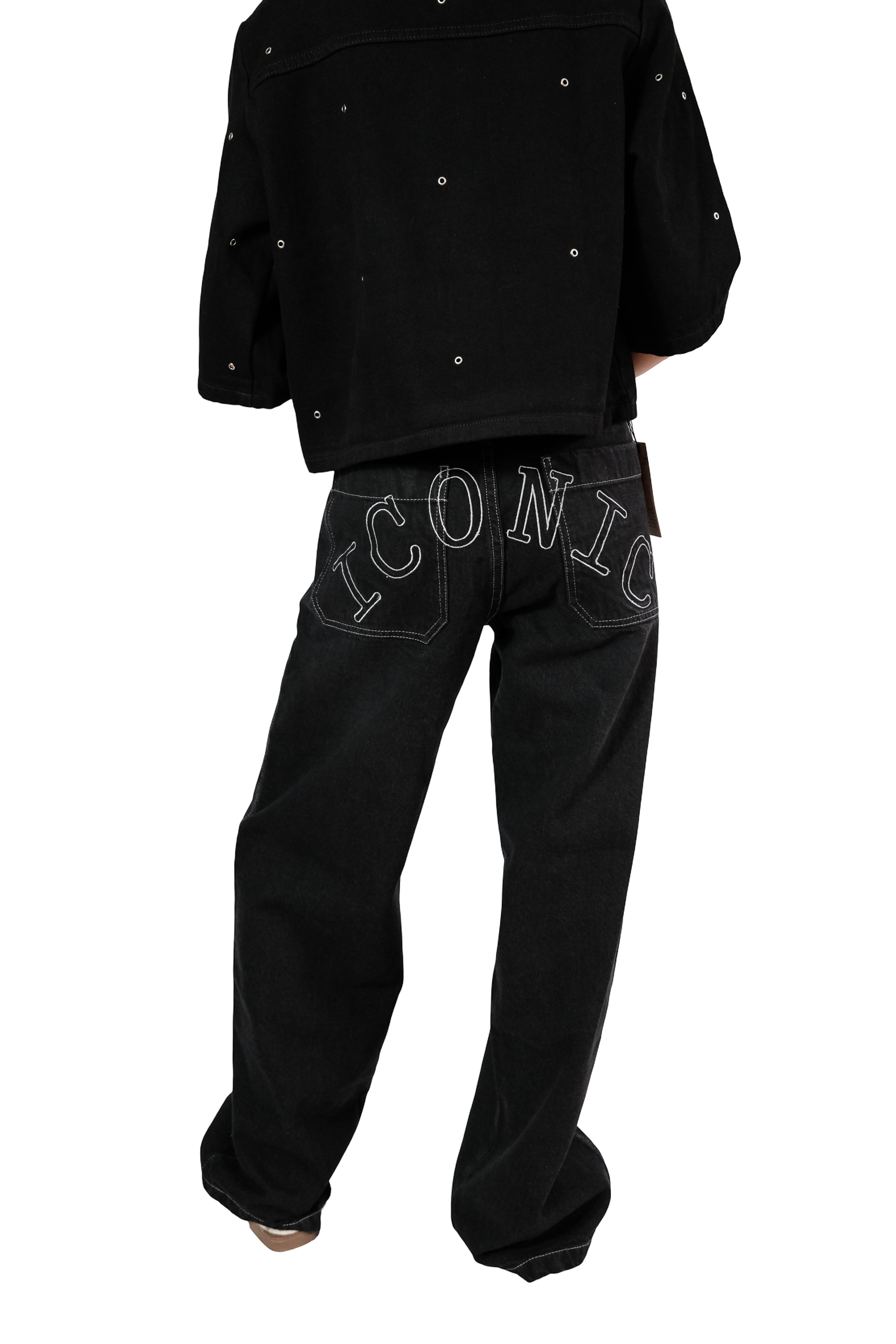 Jean Iconic Gris Oscuro