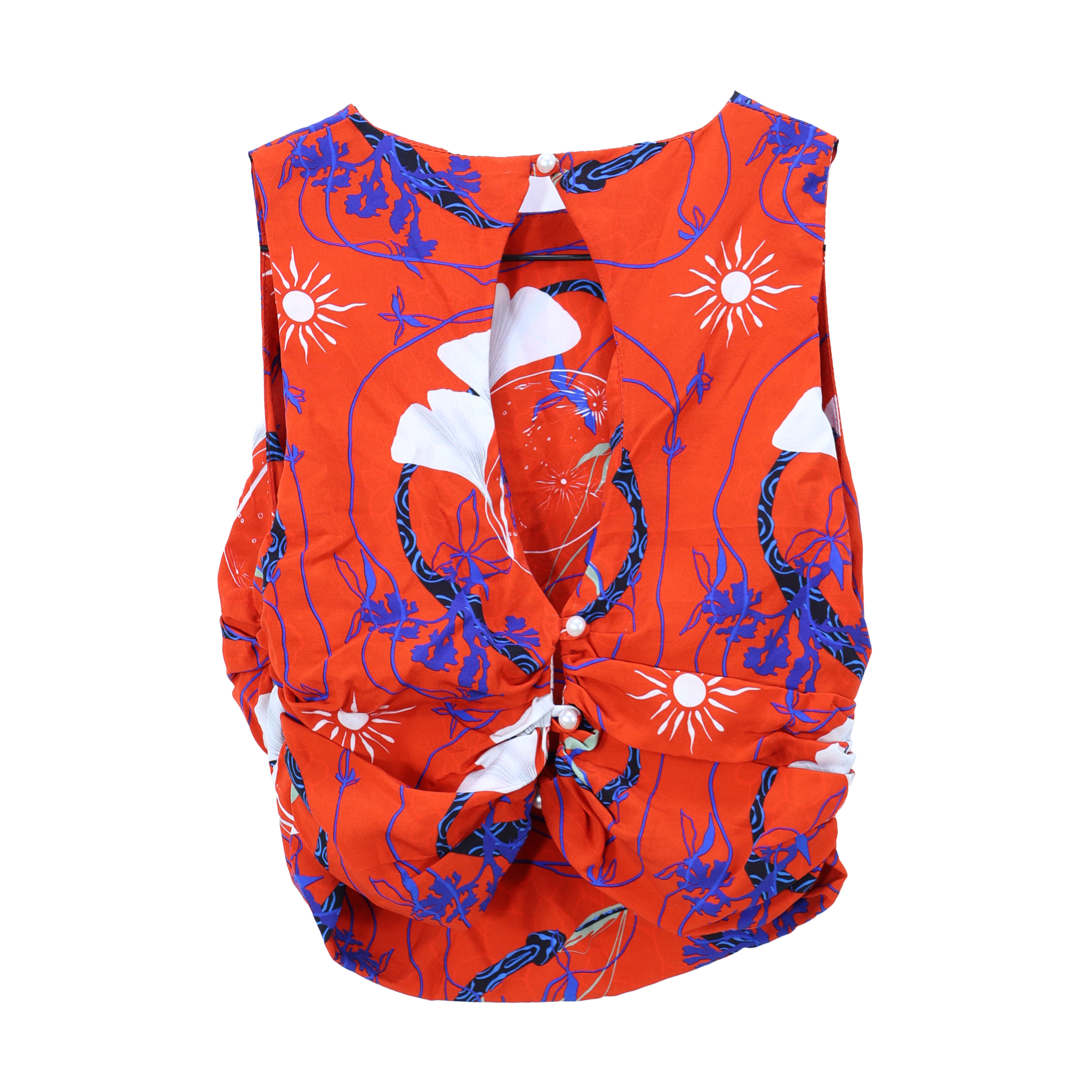 Crop Top Rojo Talla XS