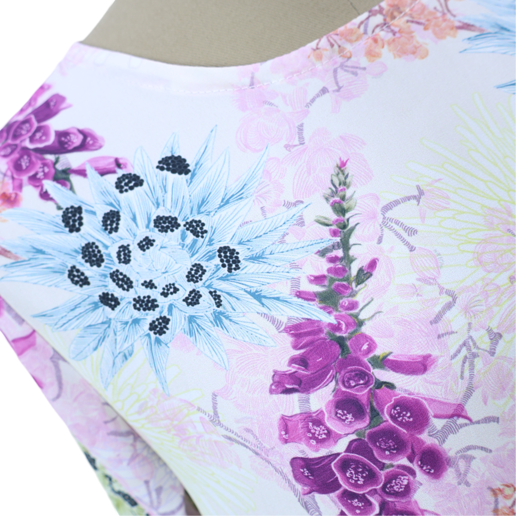Blusa Estampado Rosado Talla S