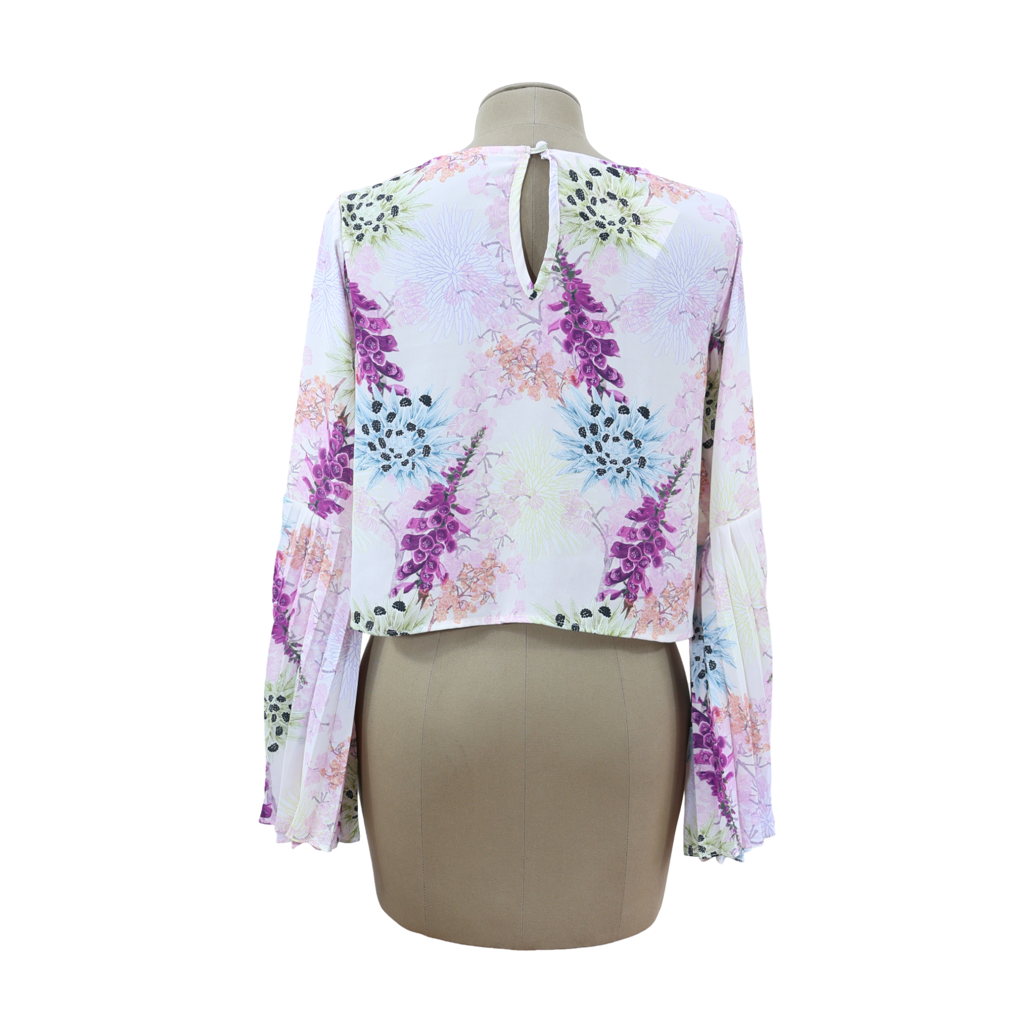 Blusa Estampado Rosado Talla S