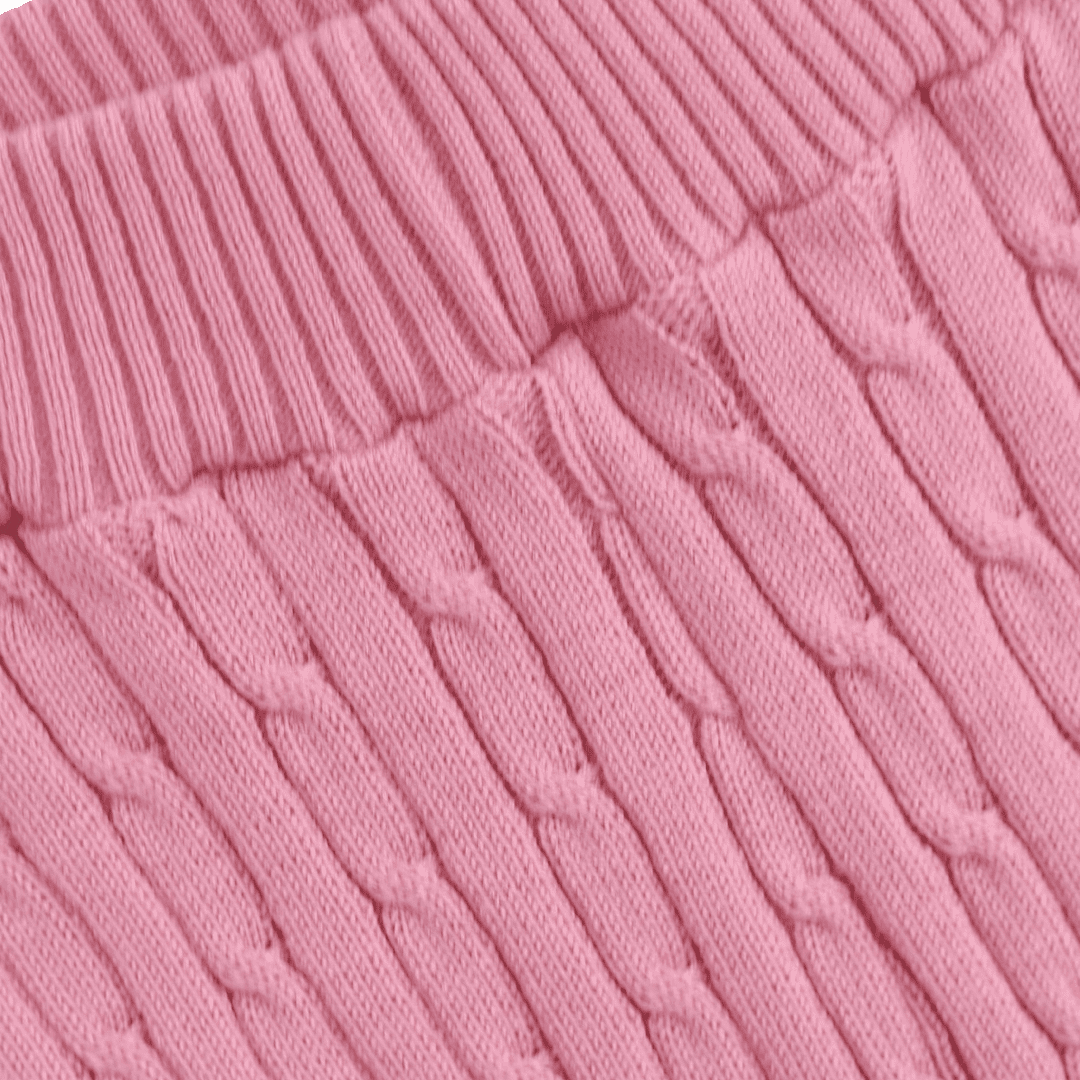 Pantalón Trenzado Rosa Talla Única