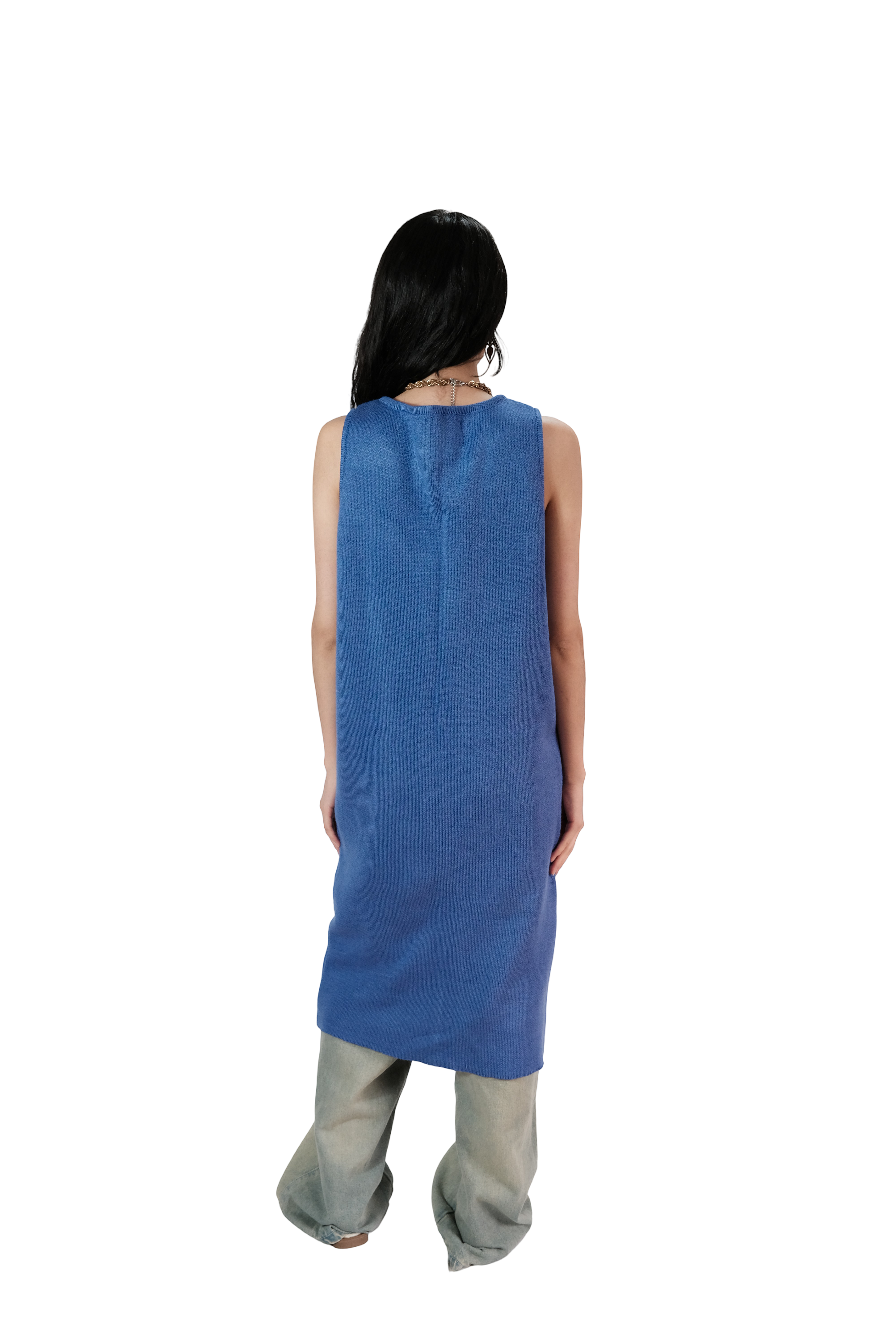 Vestido NSB Gumie Azúl MAGLIONE