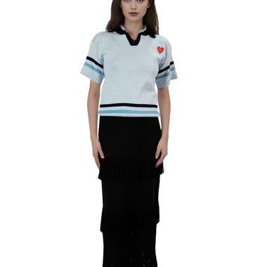Camiseta Triangulos Azúl MAGLIONE