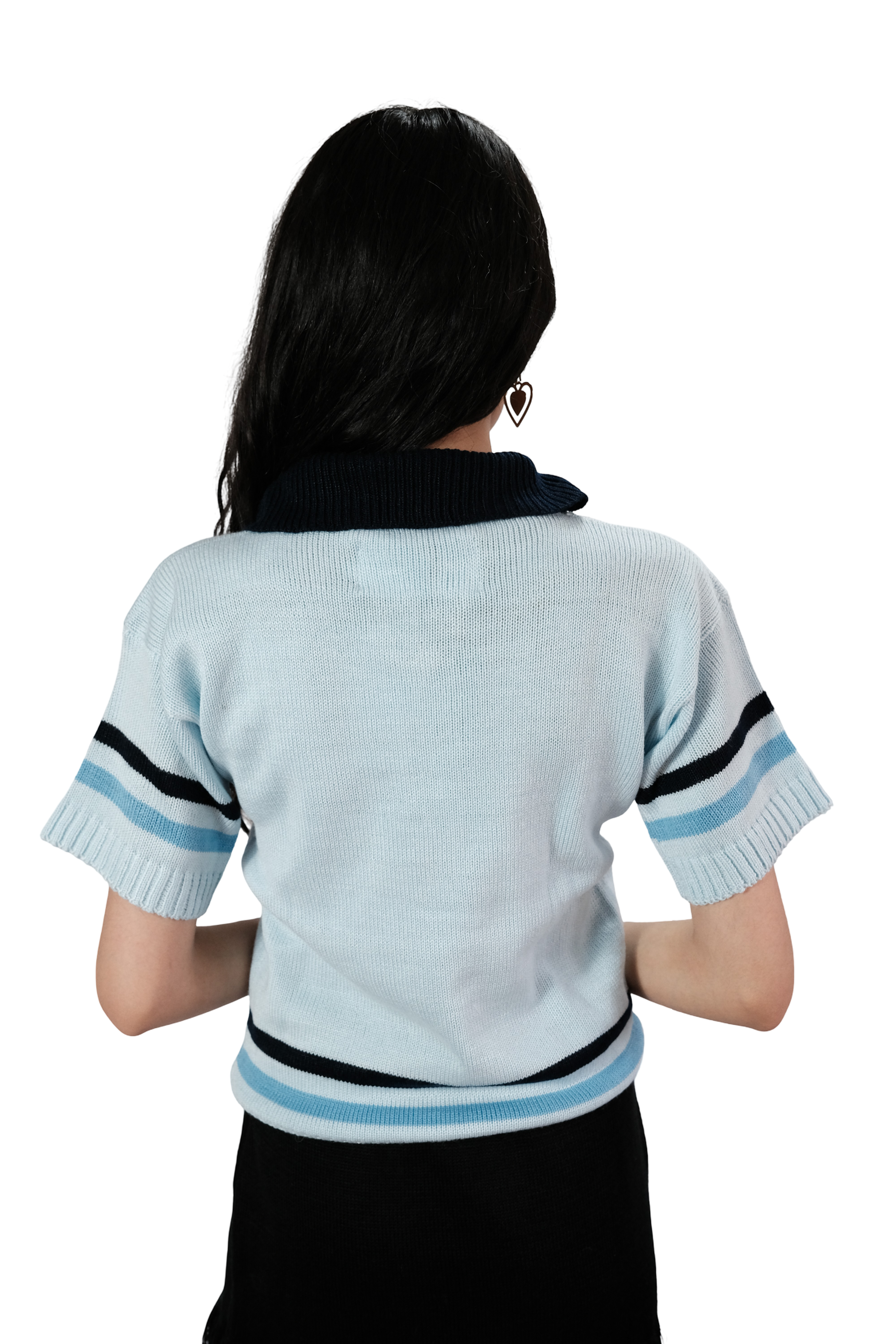 Camiseta Triangulos Azúl MAGLIONE