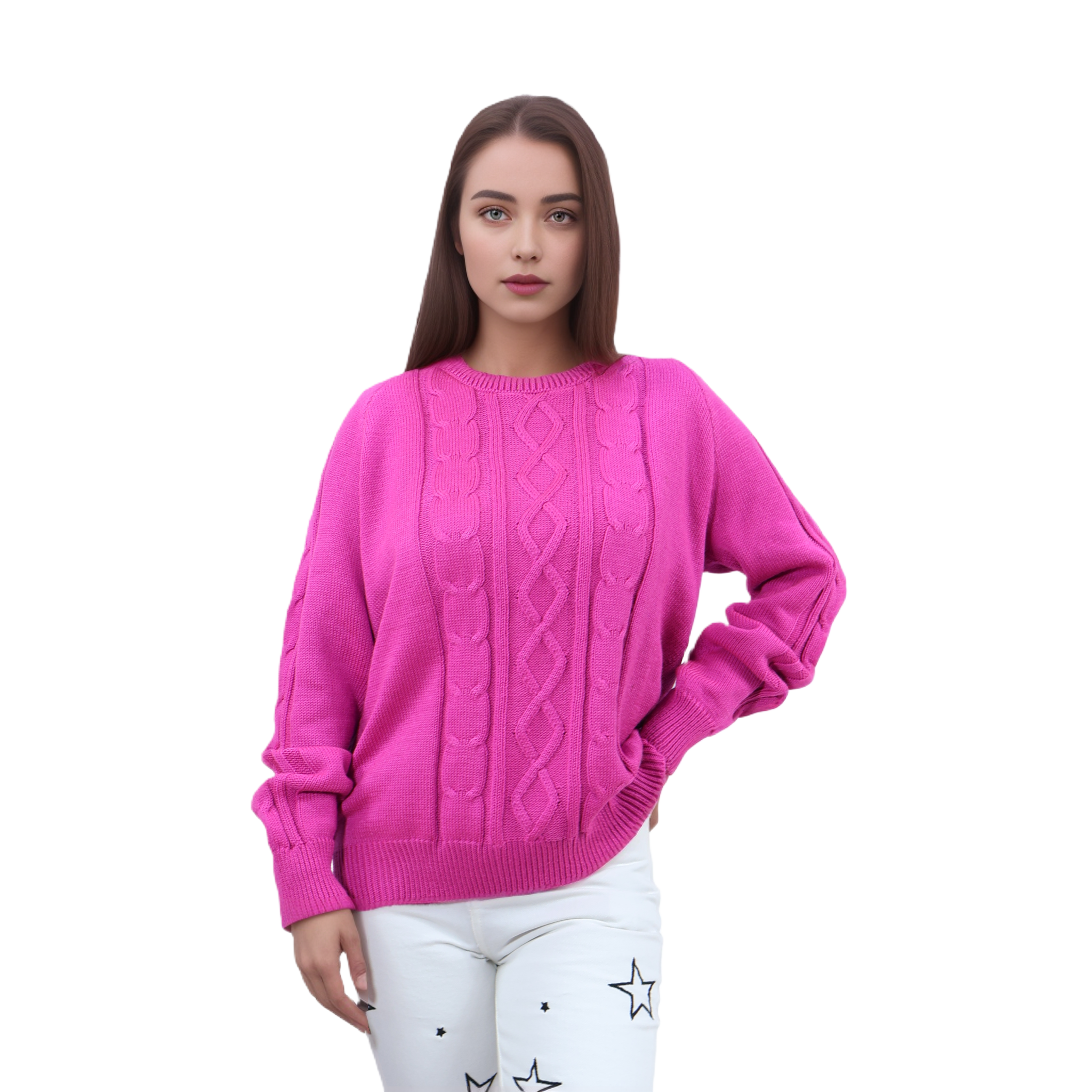 Sweater Fucsia Talla S