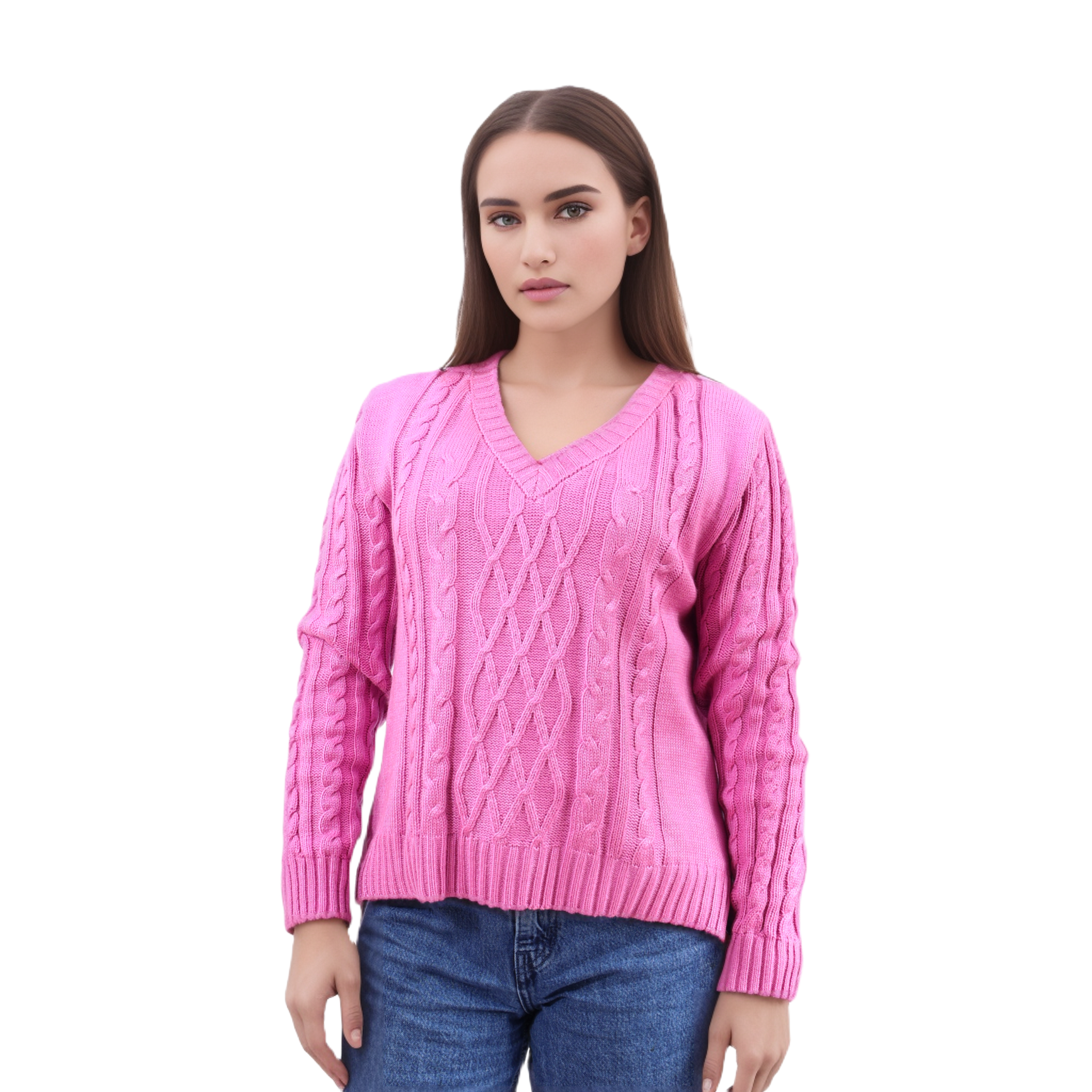 Sweater Rosado Talla S