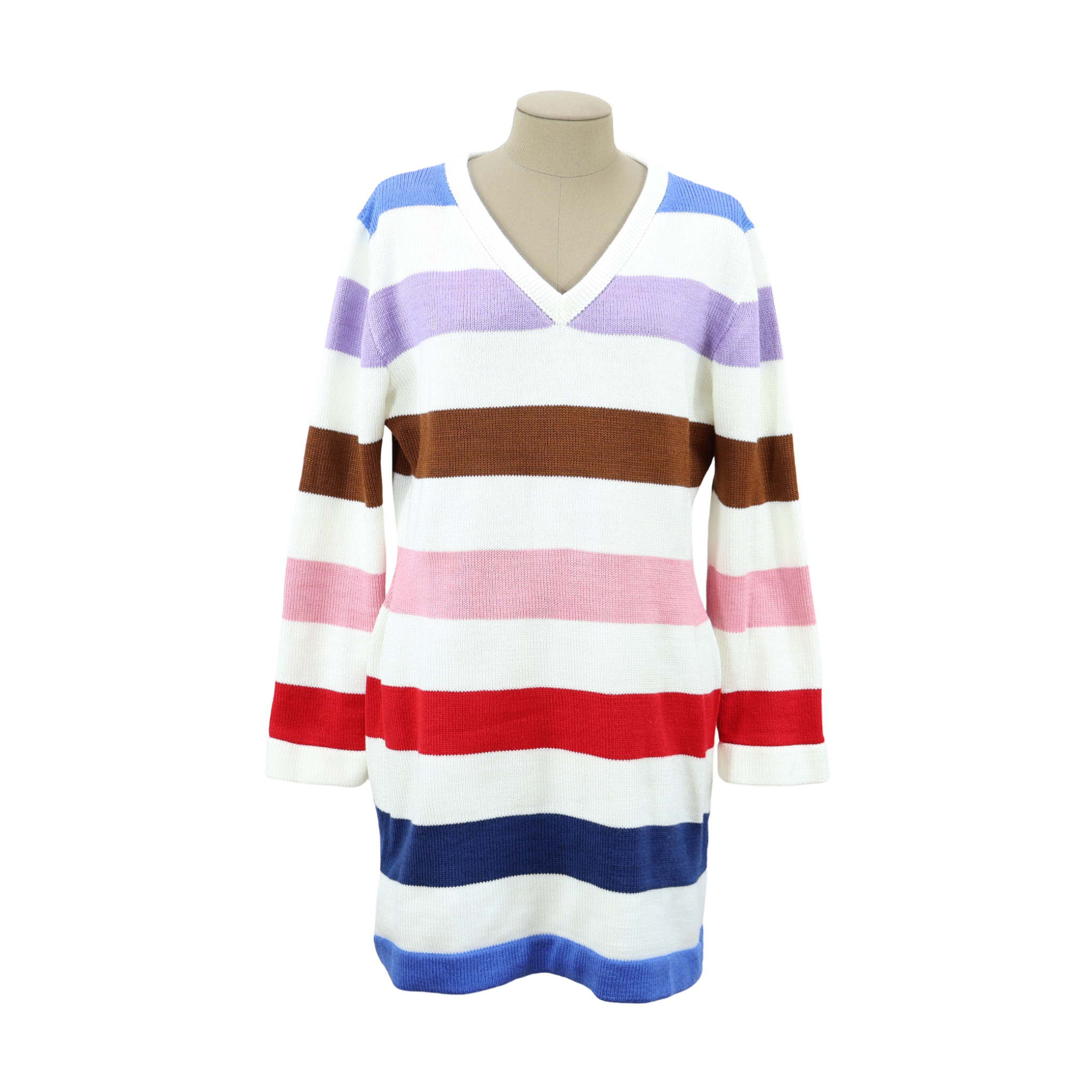 Sweater Largo Multicolor Talla S