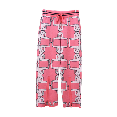 Pantalón Tejido Rosado Talla M