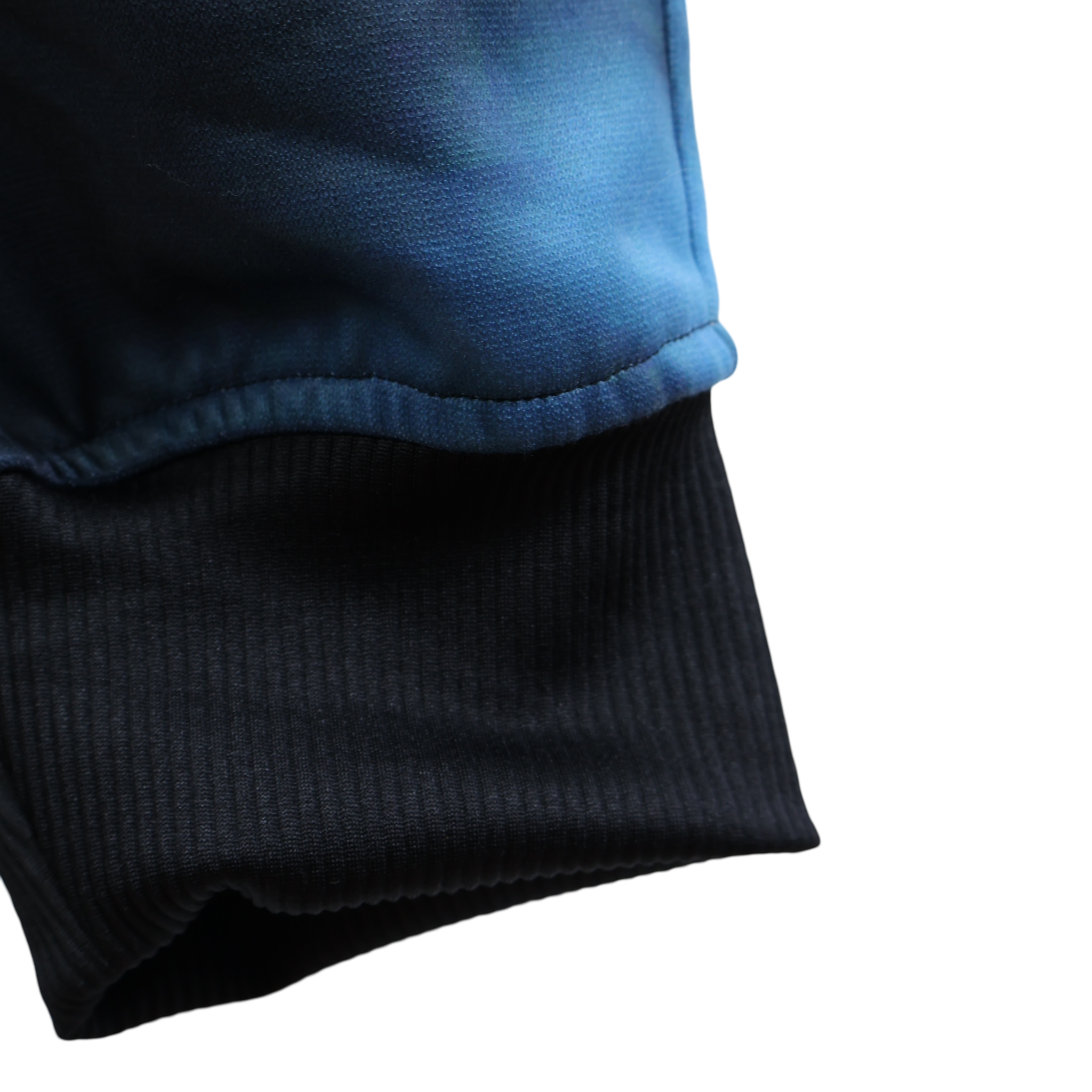 Sudadera Estampado Azul Negro