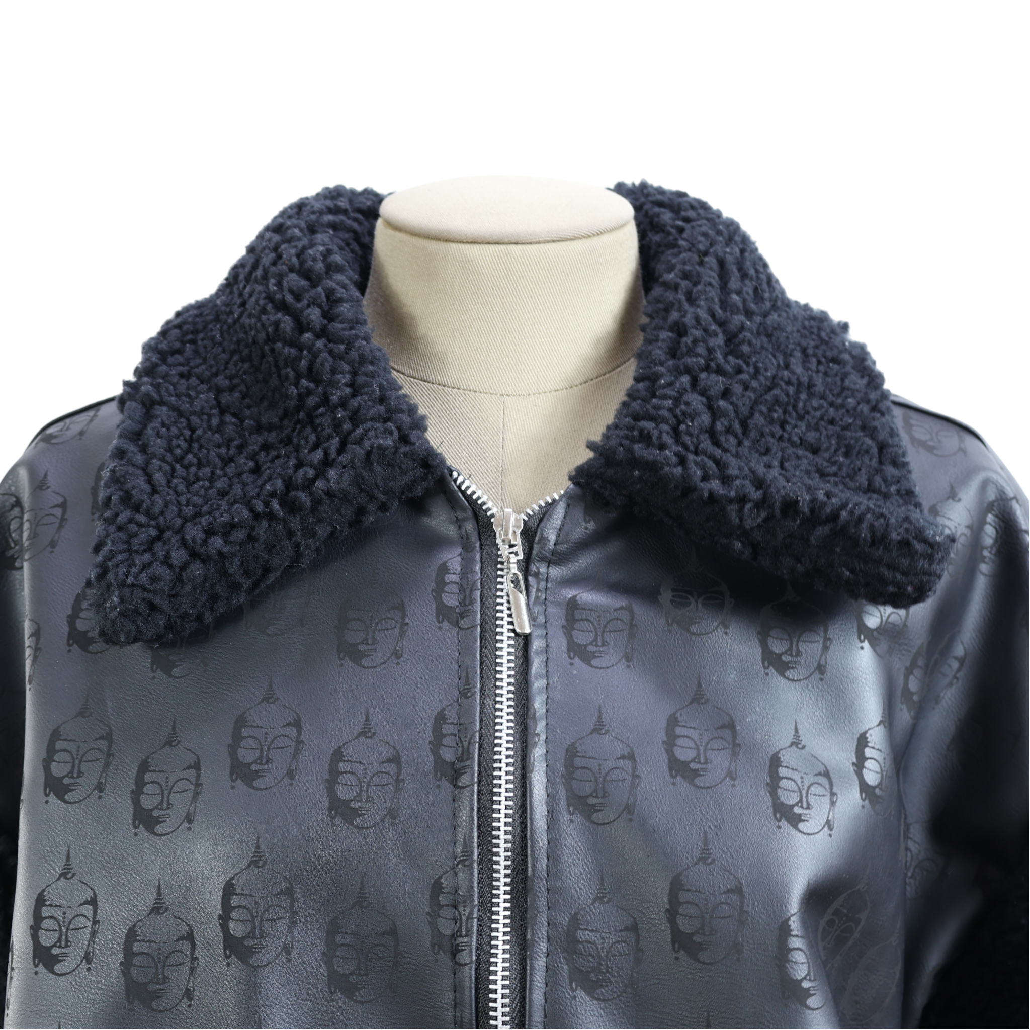 Chaqueta Borrego Negro