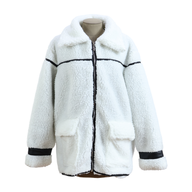 Chaqueta Borrego Blanco