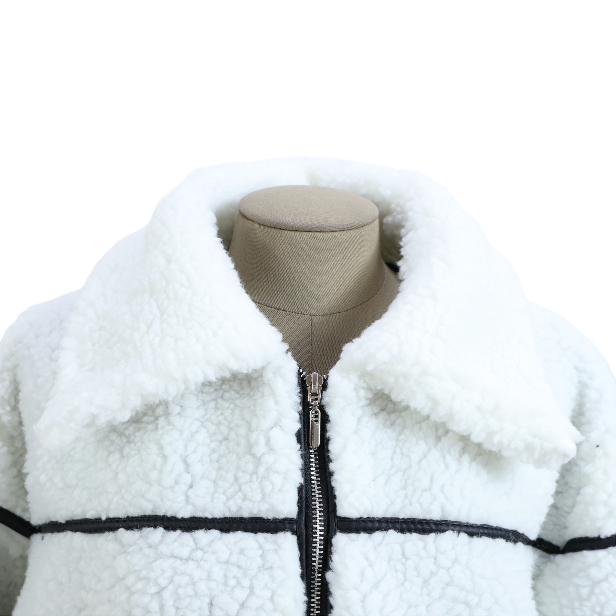Chaqueta Borrego Blanco
