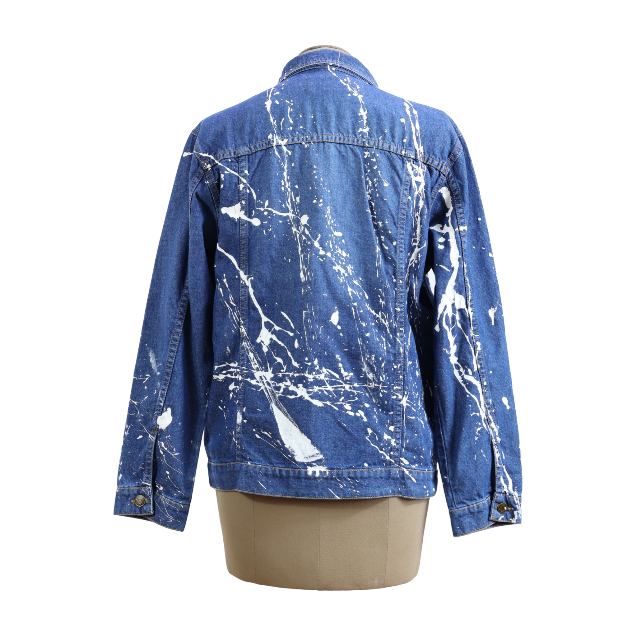 Chaqueta Pinceladas Blancas