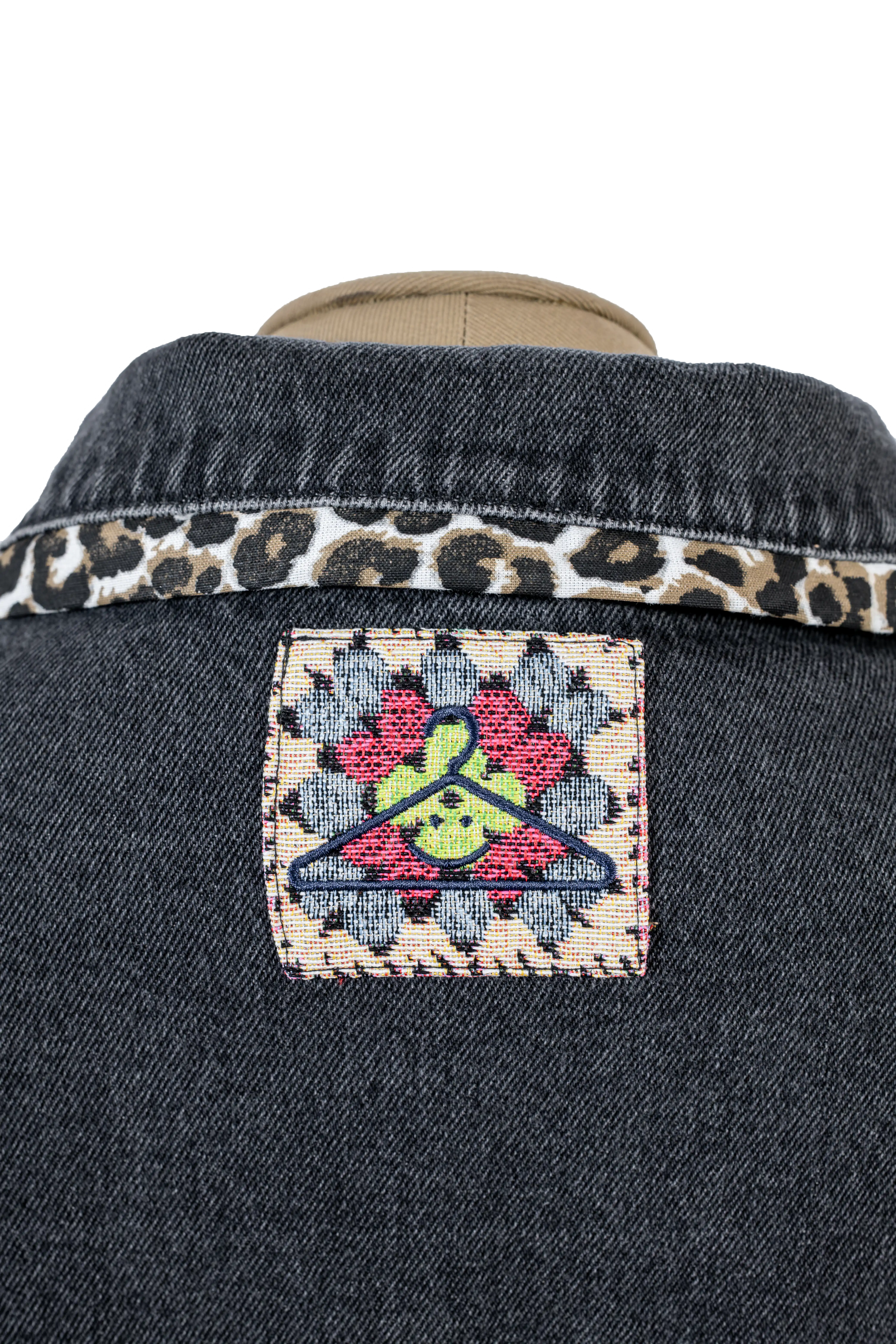 Chaqueta Jean Negro