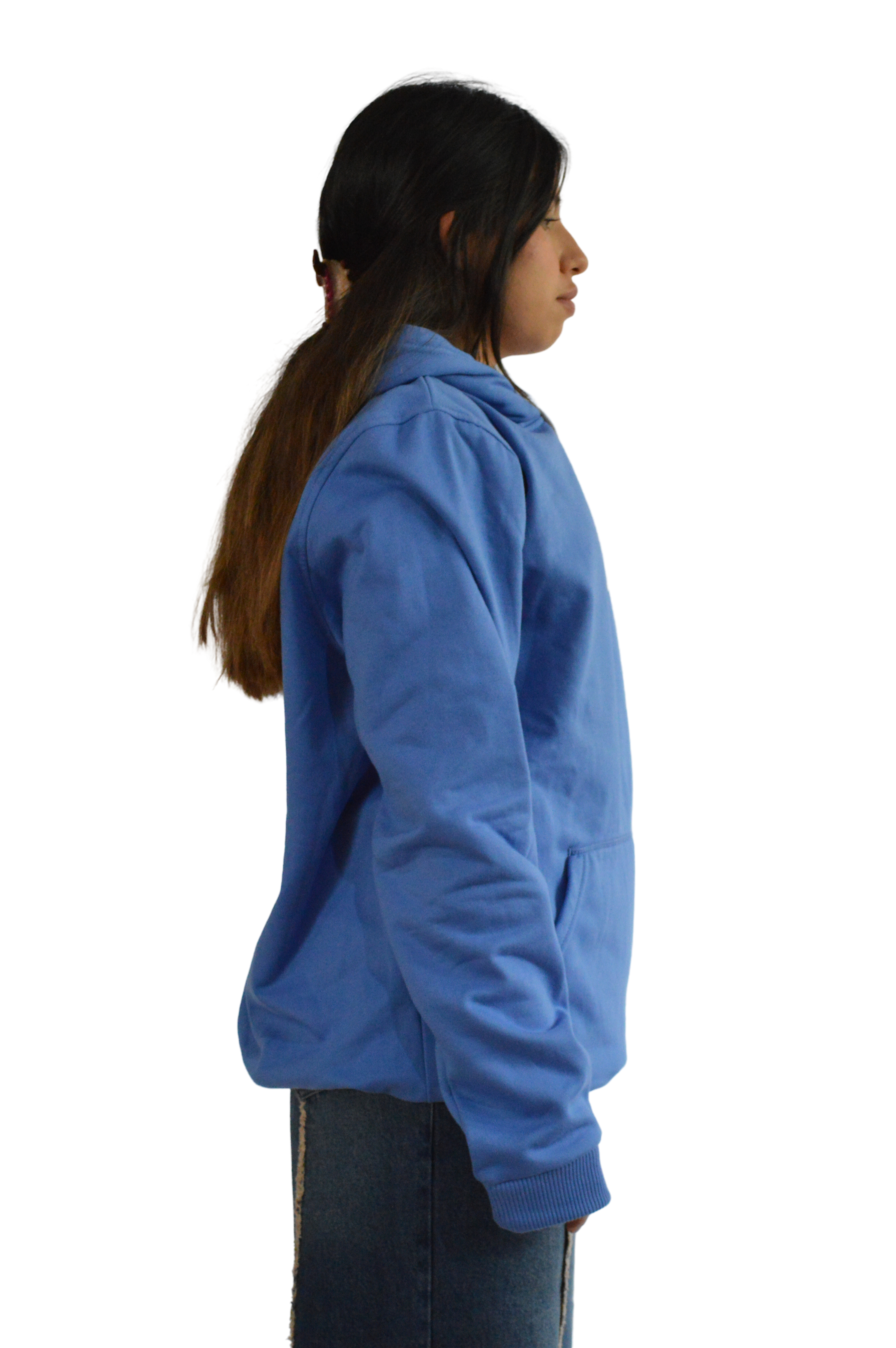 HOODIE AZUL ESTAMPADO PUPPIES TALLA XL