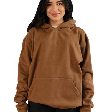 HOODIE CAFE ALGODÓN TALLA S